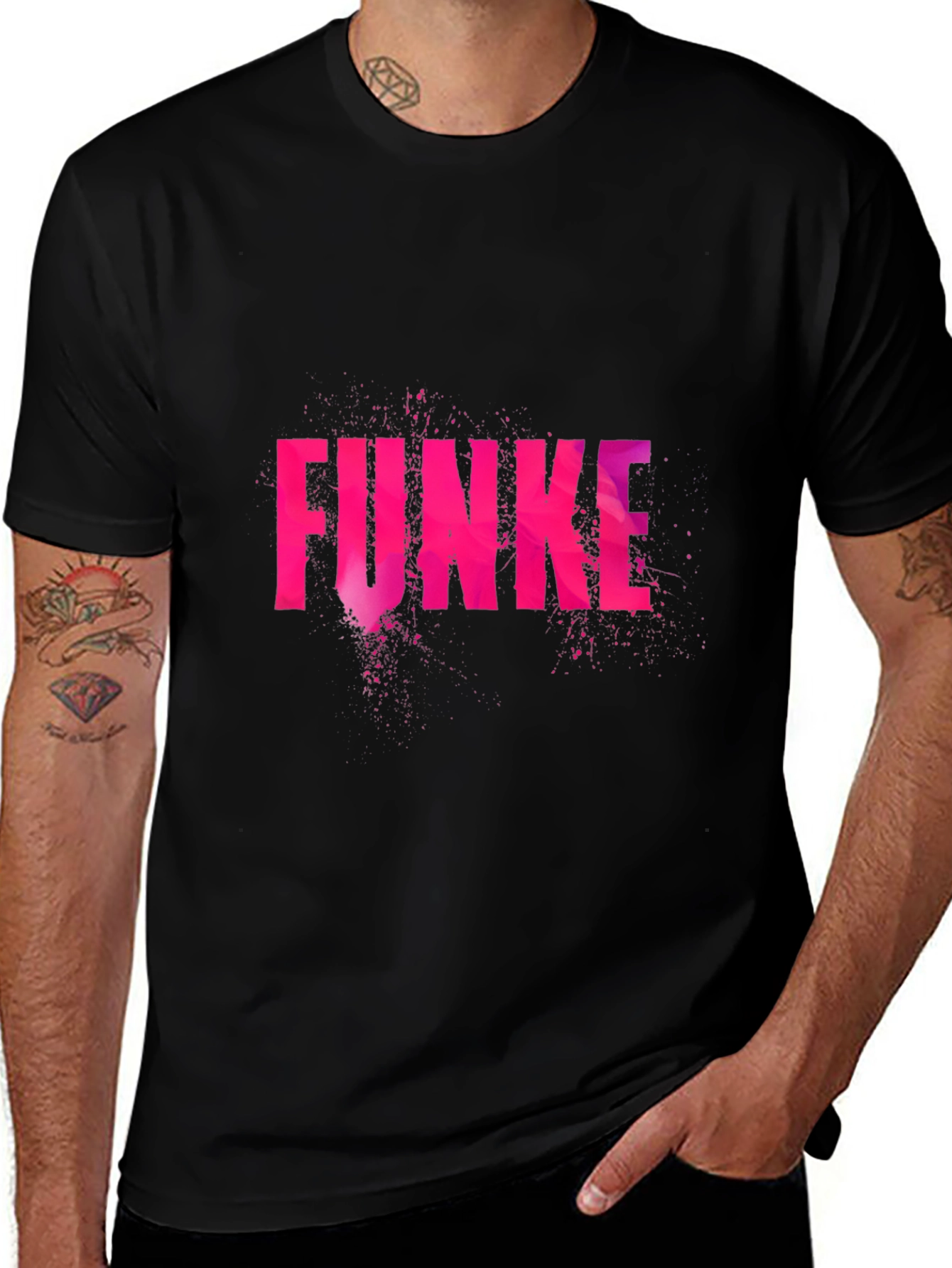 Variant 10 of Funke Graphic Tee - Statement T-Shirt