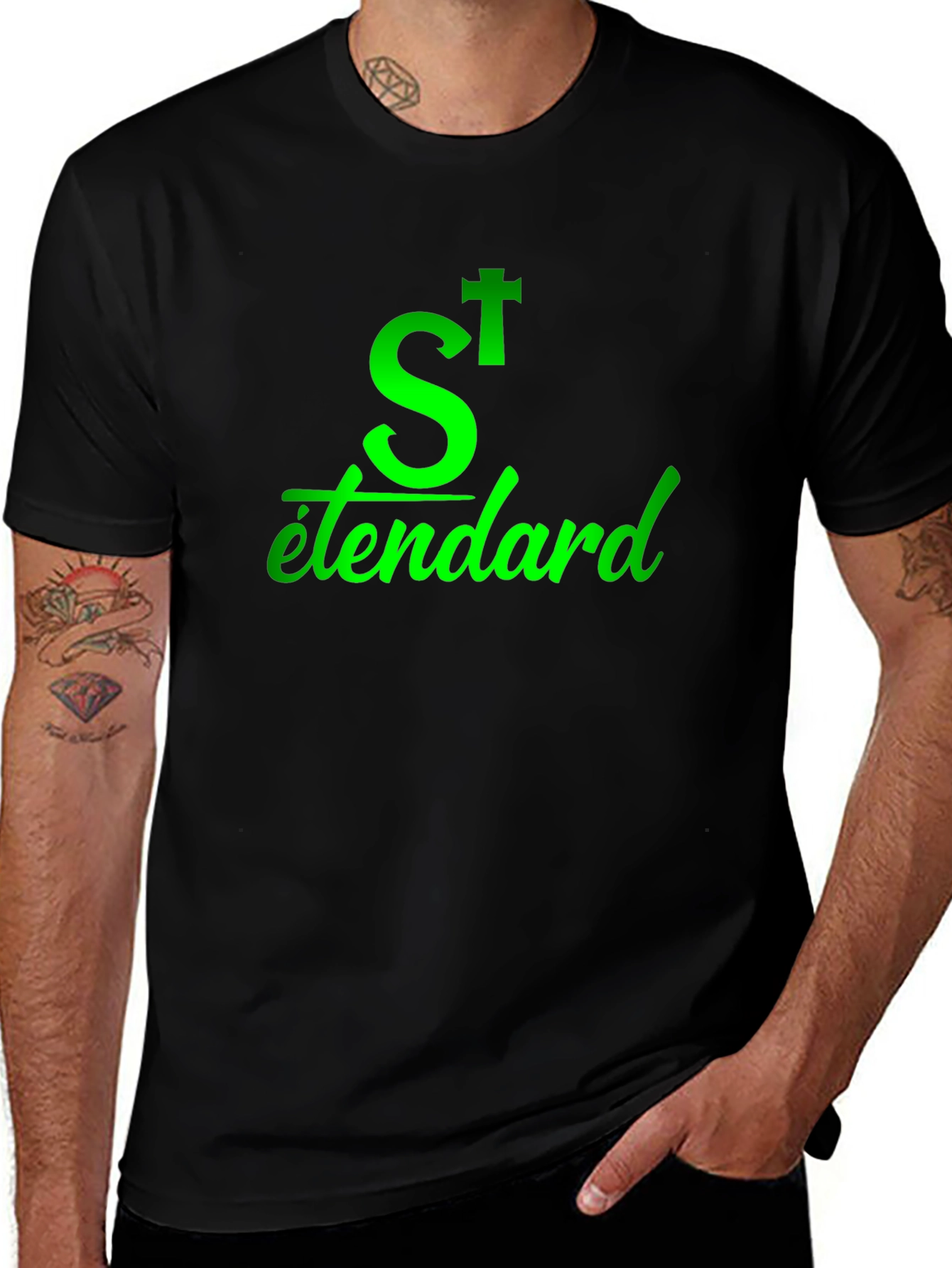 Variant 20 of Stylish Black T-Shirt: Stand Out in Comfort