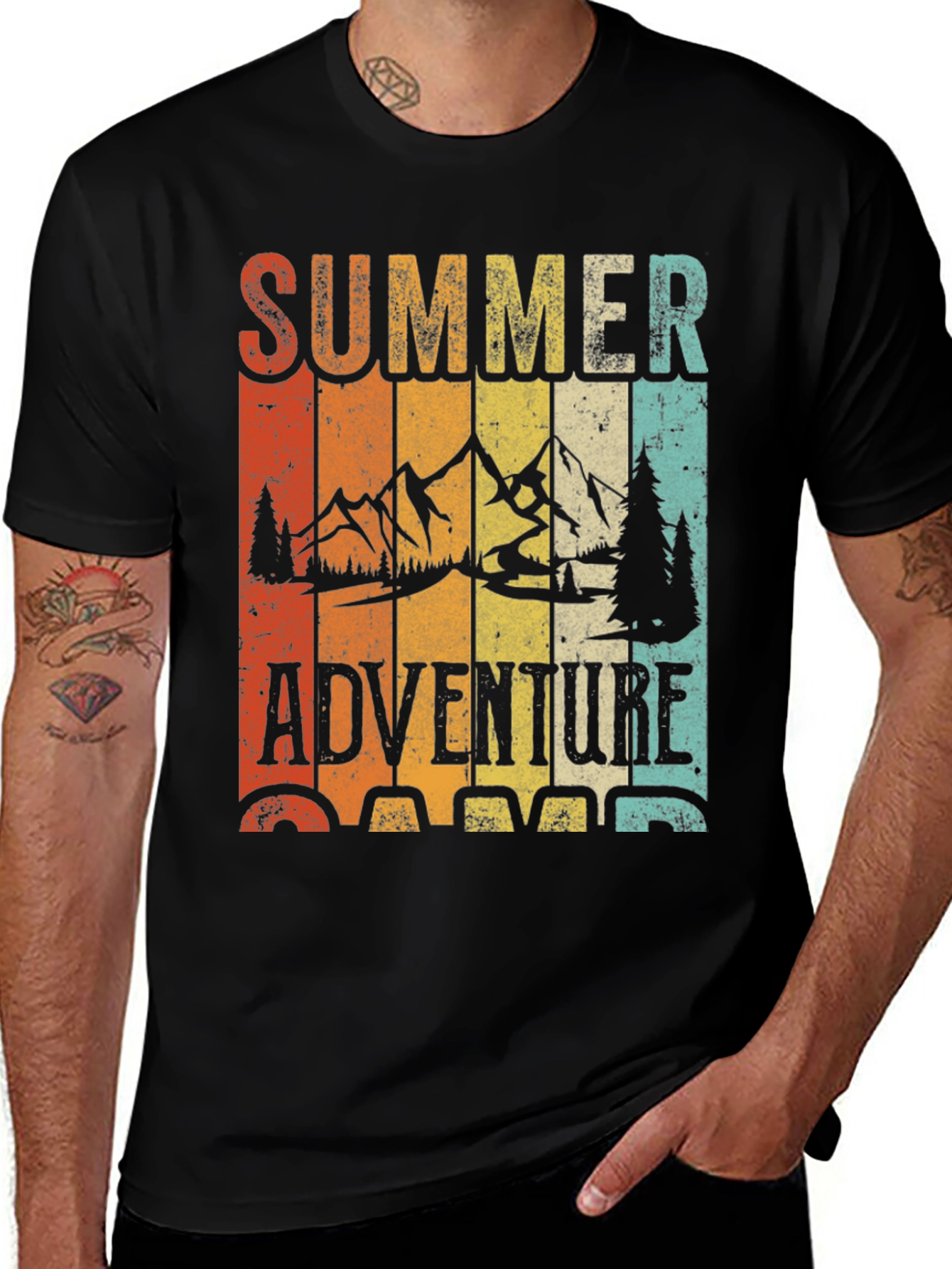 Variant 23 of Summer Adventure Retro Graphic Tee