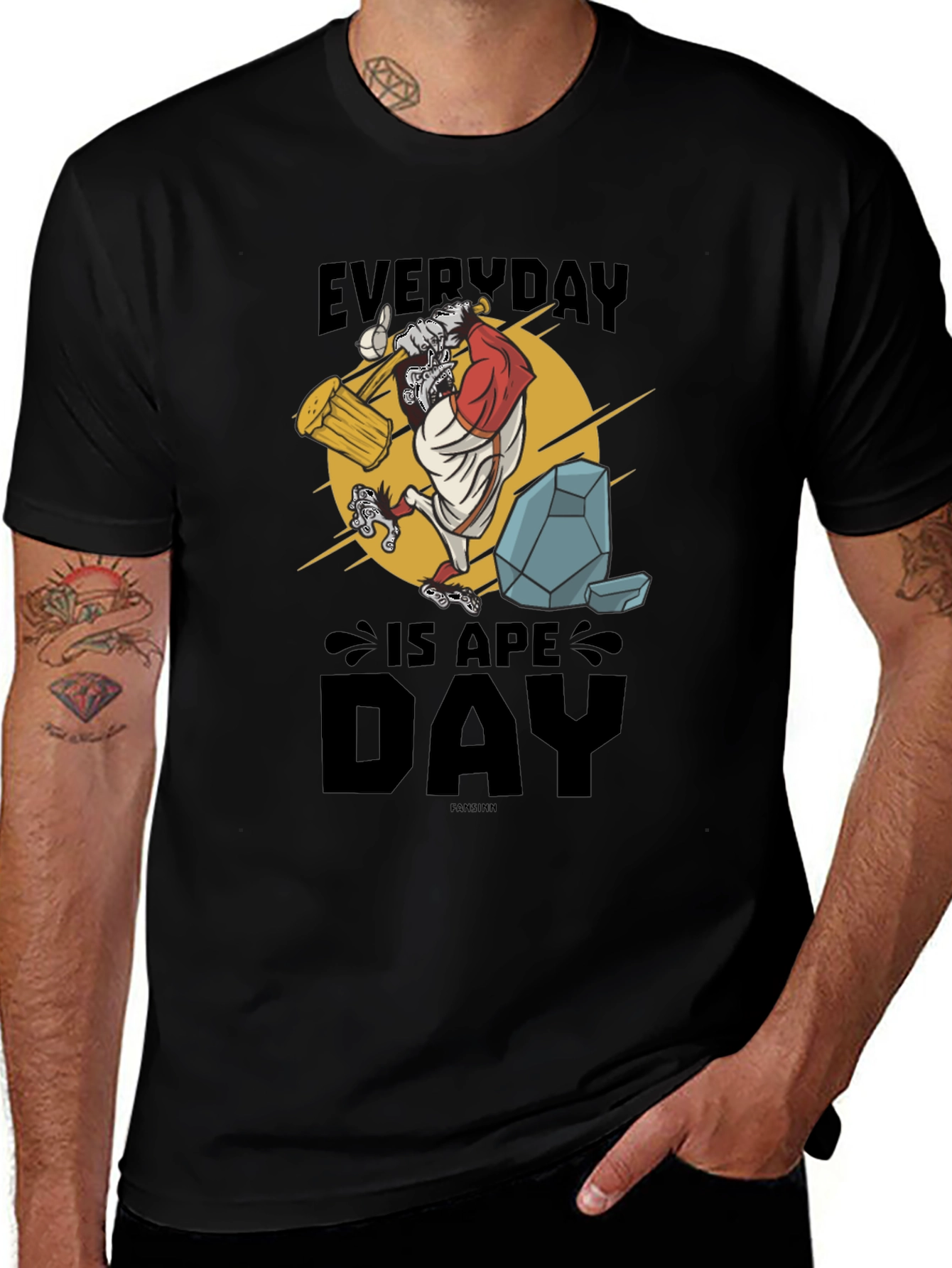 Variant 4 of Everyday Is Ape Day Graphic T-Shirt