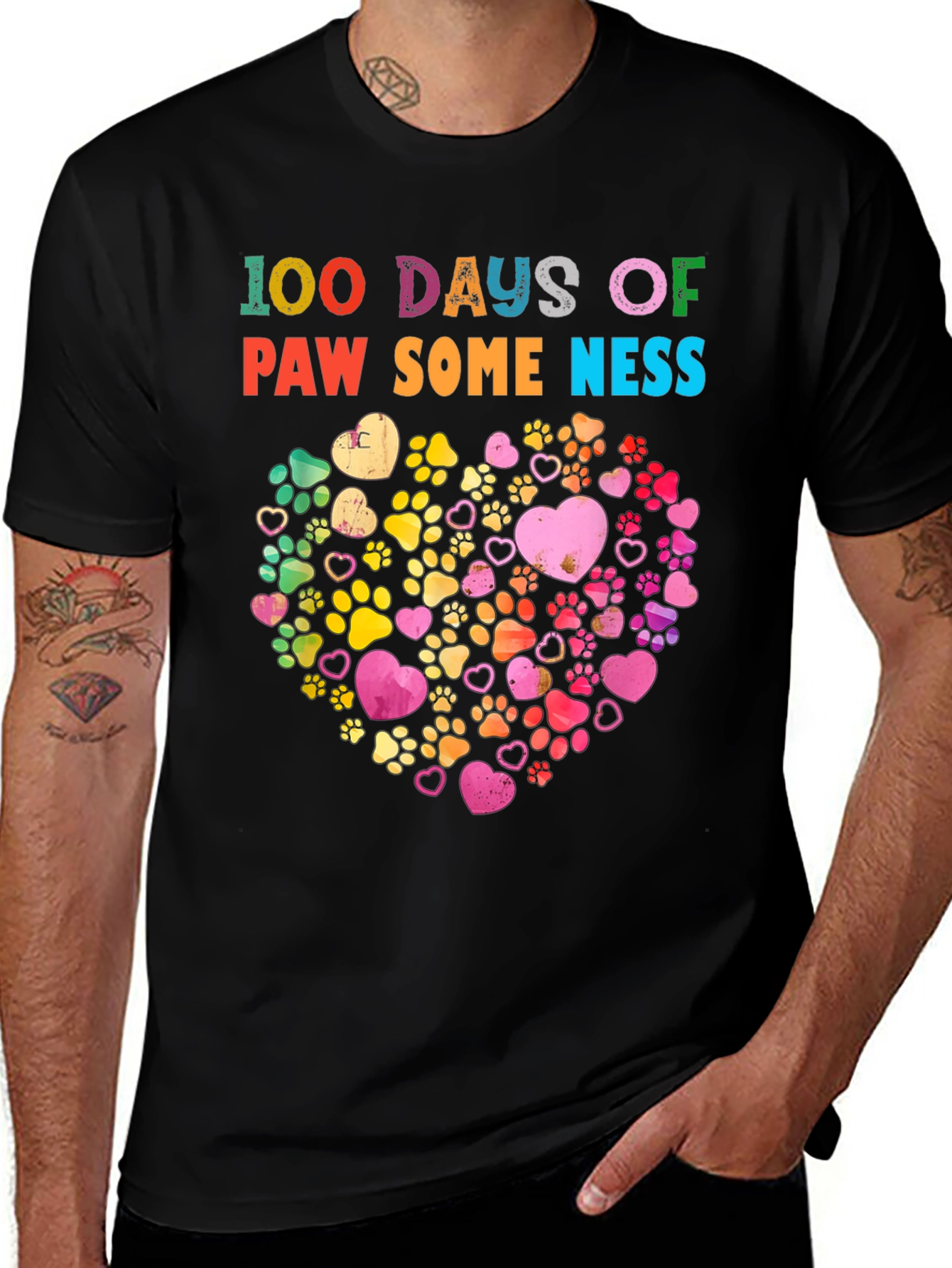 100 Days of Pawsome Ness T-Shirt