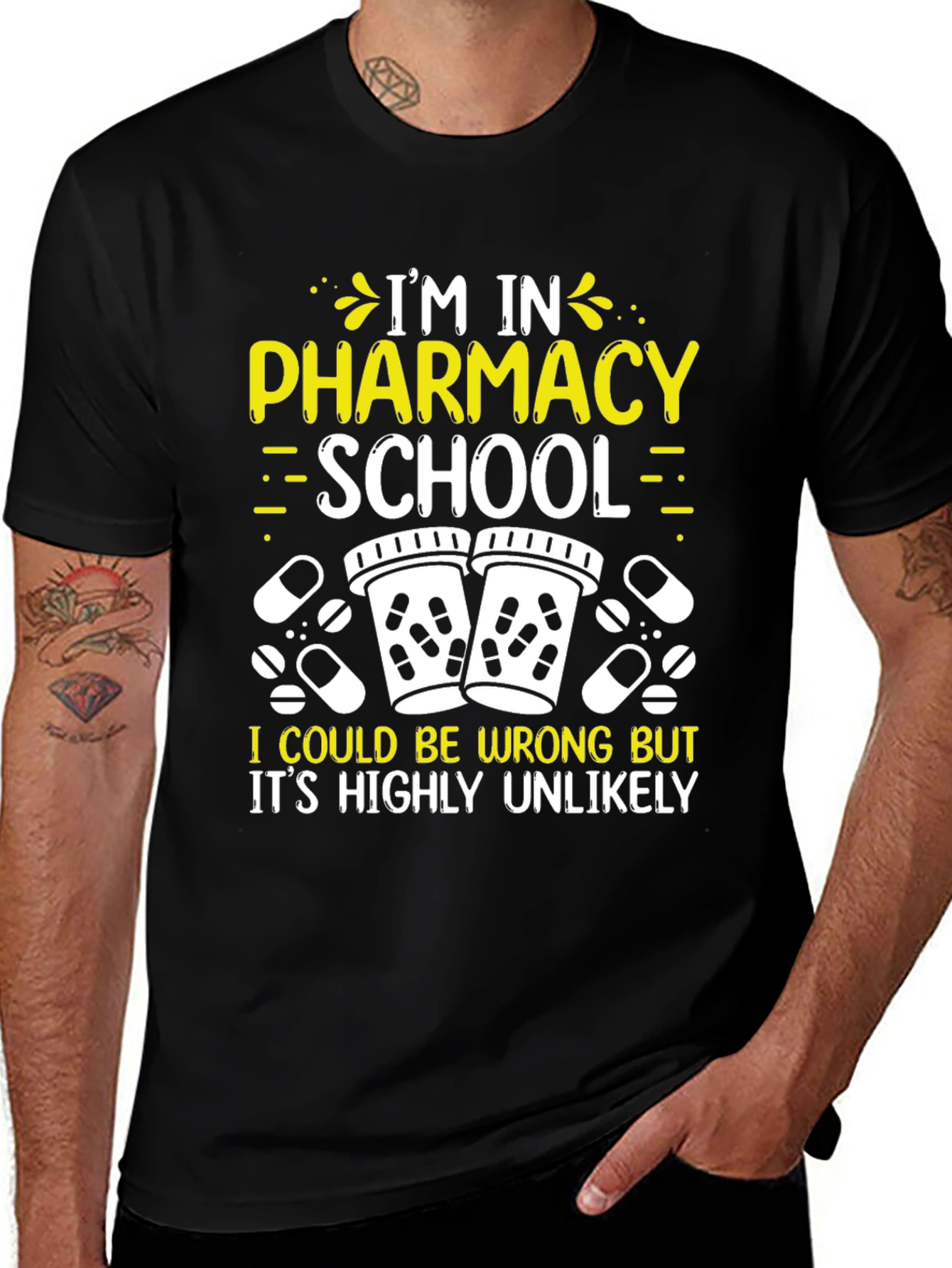 Variant 29 of Pharmacy School Humor T-Shirt - Funny Student Gift