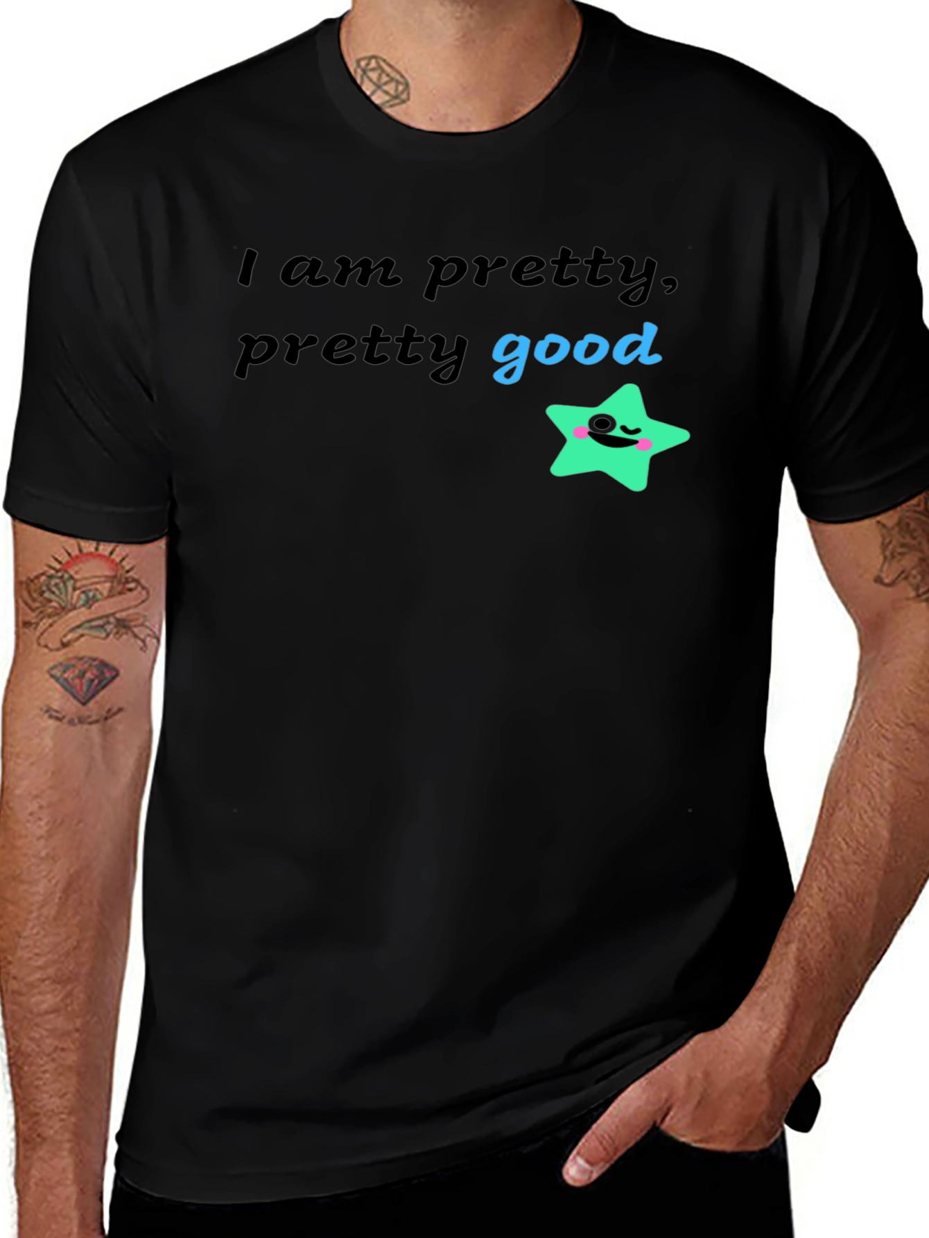 Variant 14 of Pretty Good Graphic T-Shirt - Soft & Stylish