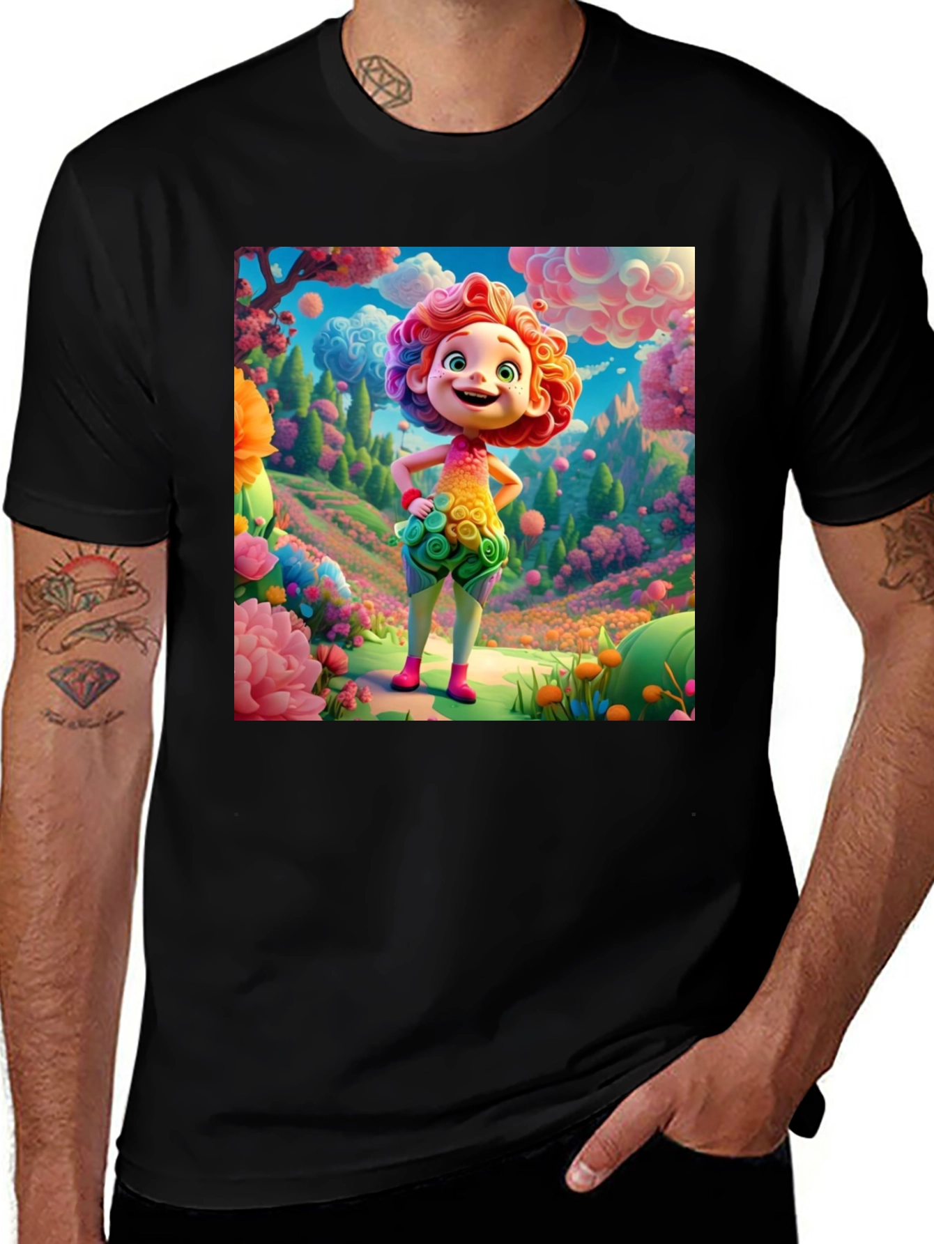 Variant 24 of Cartoon Character Graphic Tee