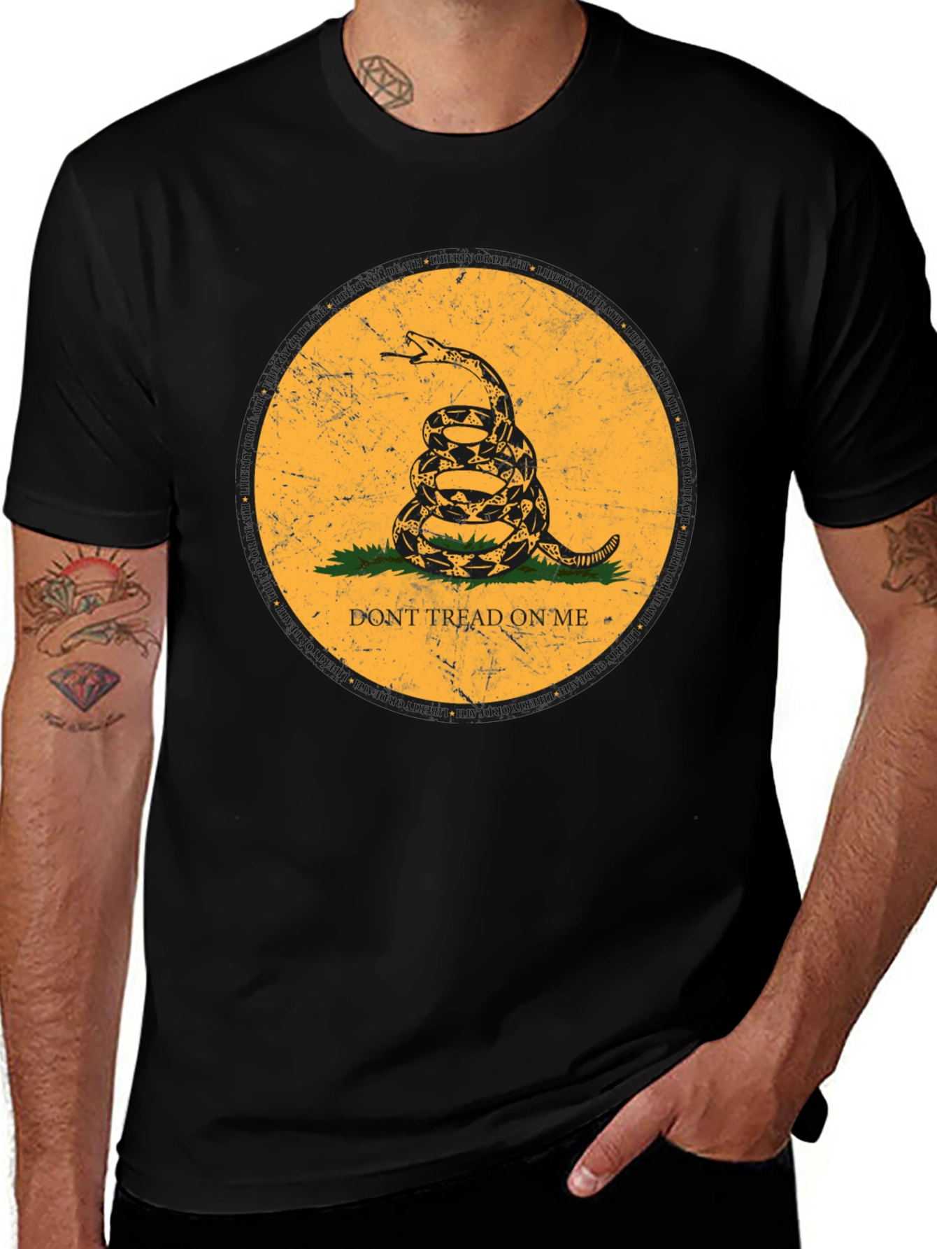 Variant 16 of Don't Tread On Me Graphic Tee