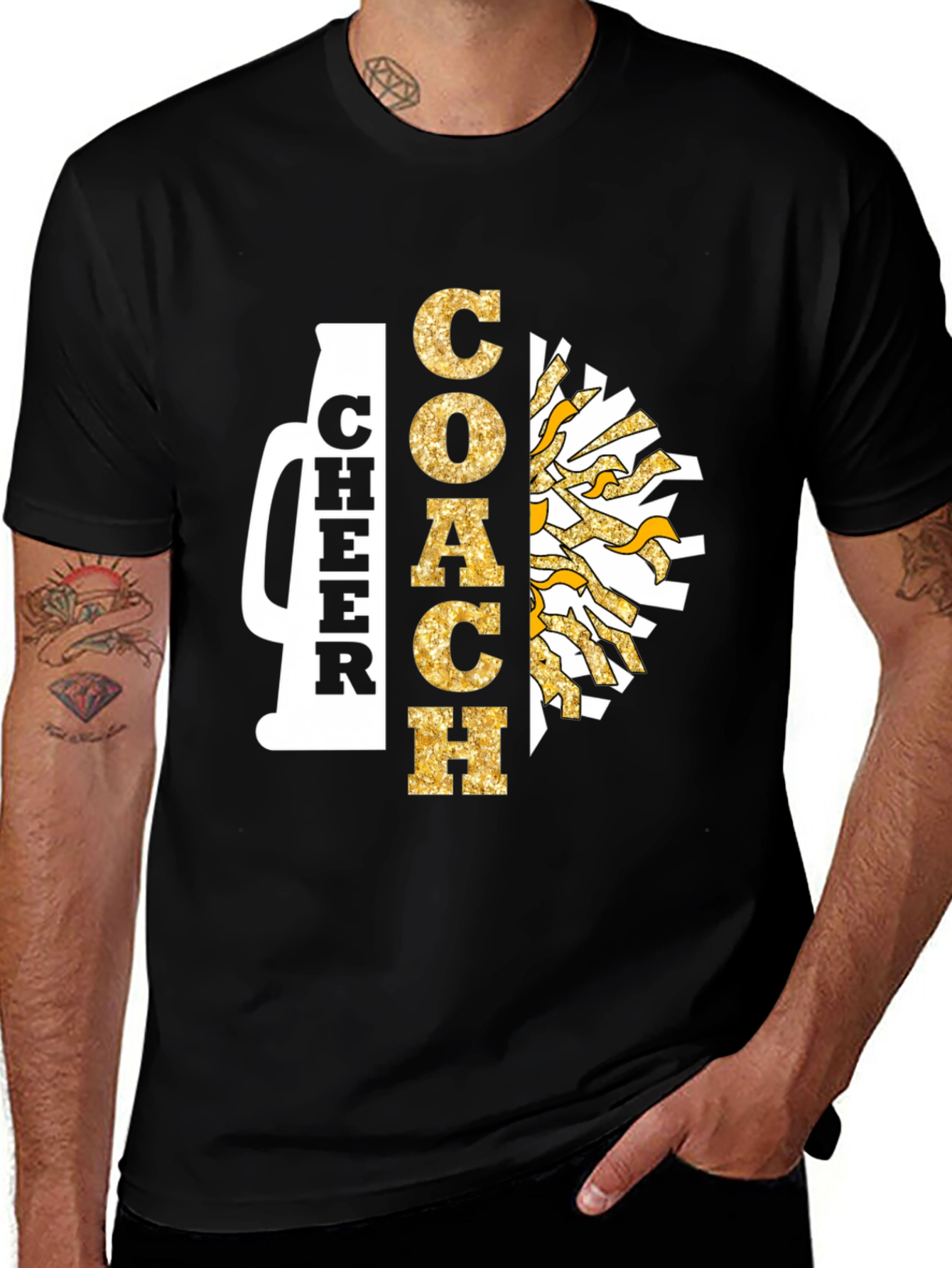 Variant 2 of Cheer Coach T-Shirt