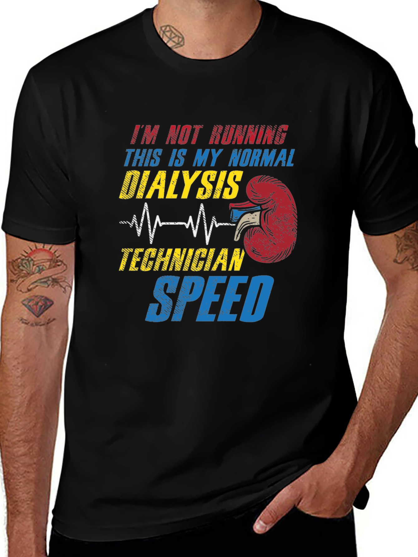 Variant 6 of Dialysis Technician Speed T-Shirt - Funny Gift