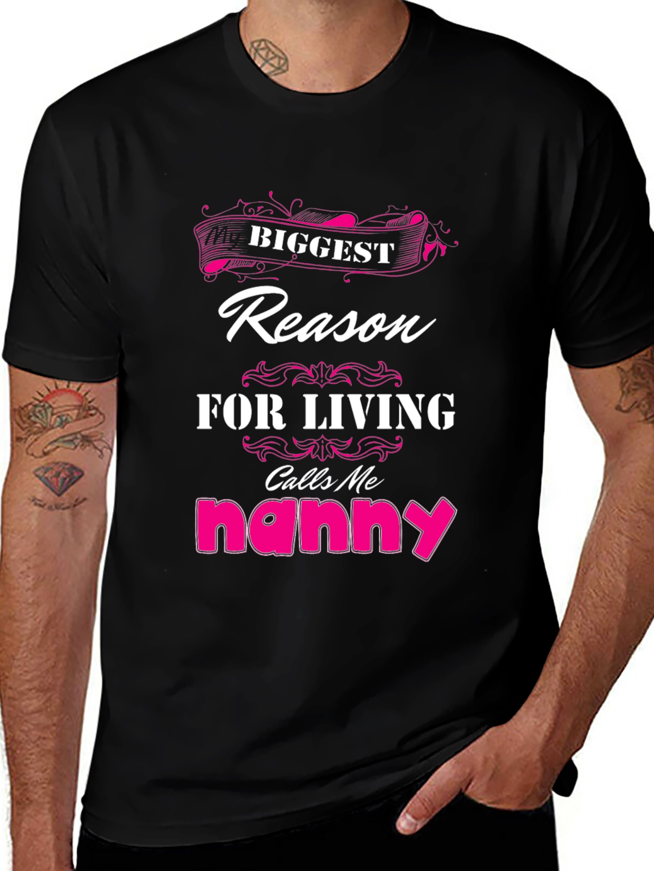 Variant 5 of Biggest Reason For Living Nanny T-Shirt