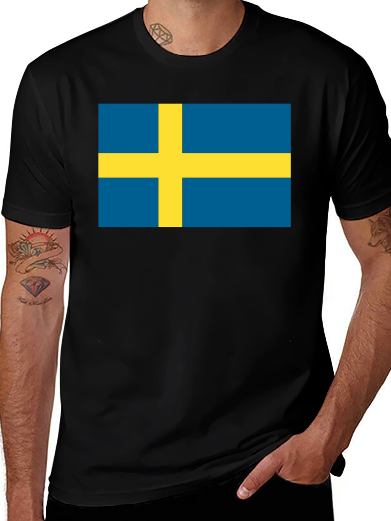 Sweden Flag T-Shirt - National Pride Apparel