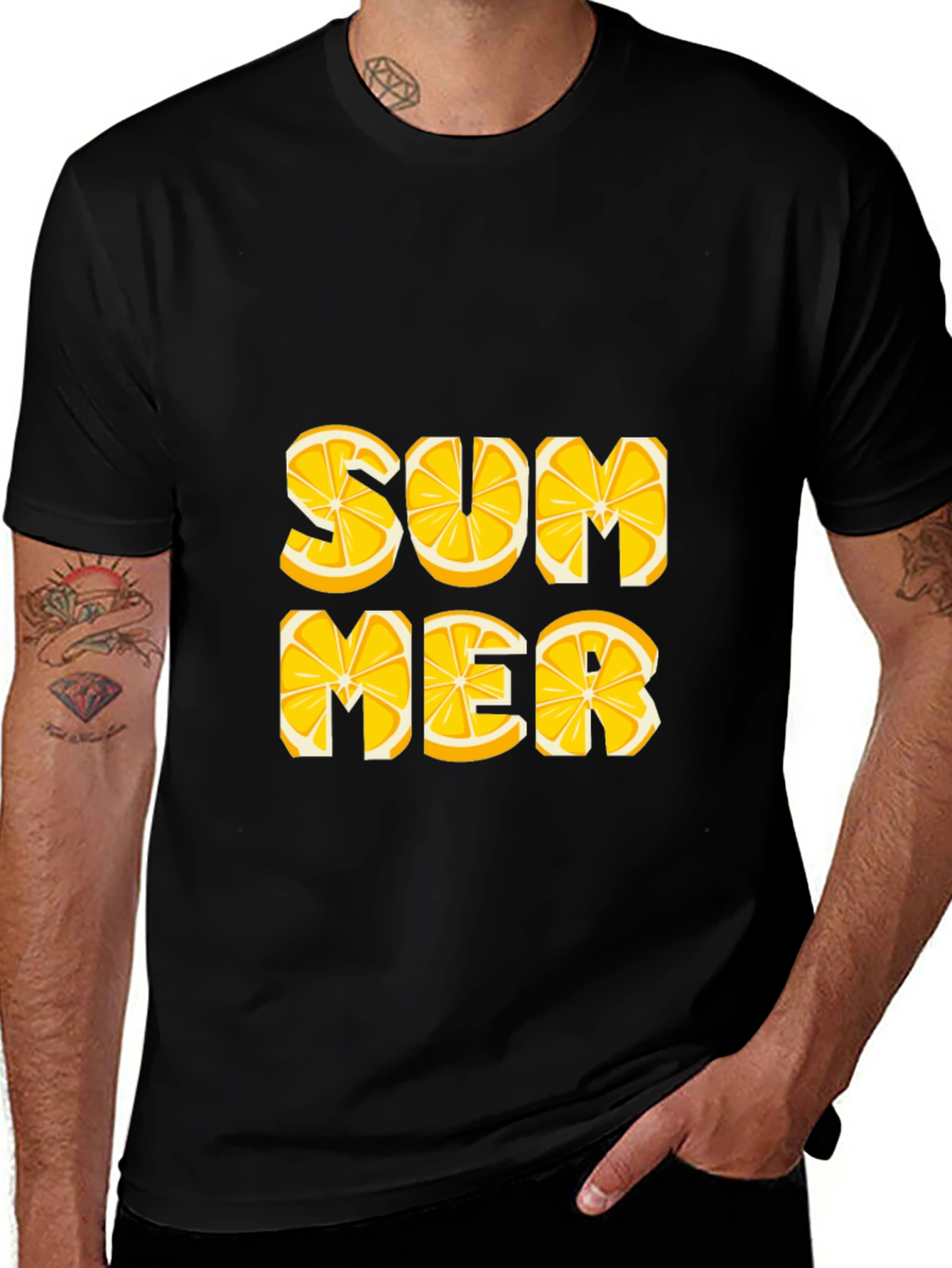 Variant 30 of Summer Orange Slice T-Shirt