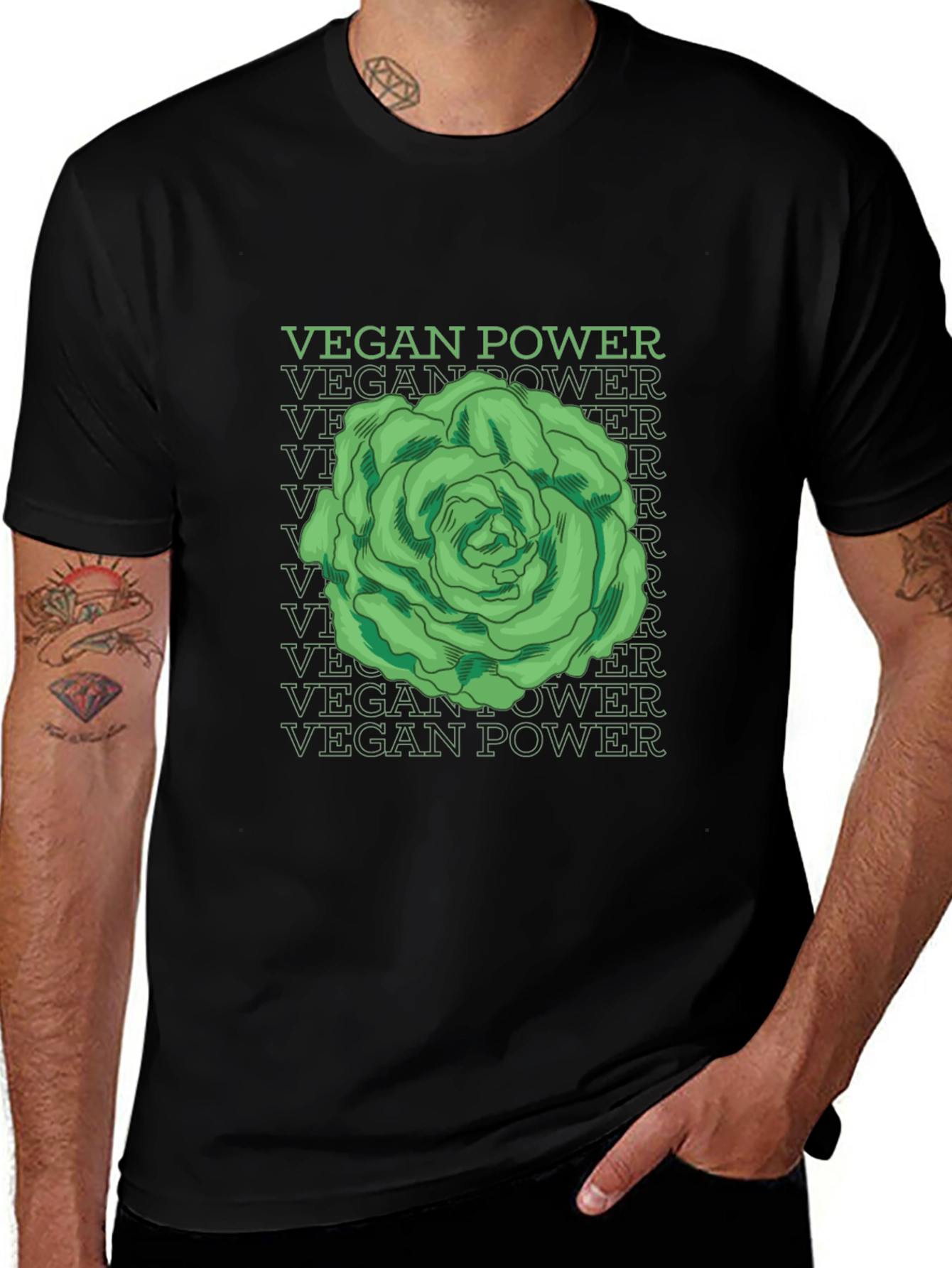 Vegan Power Graphic Tee