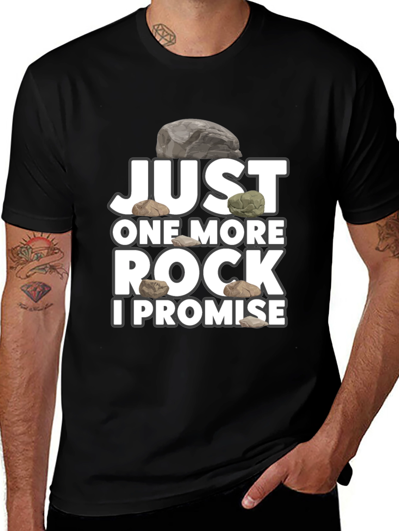 Variant 13 of Just One More Rock I Promise T-Shirt