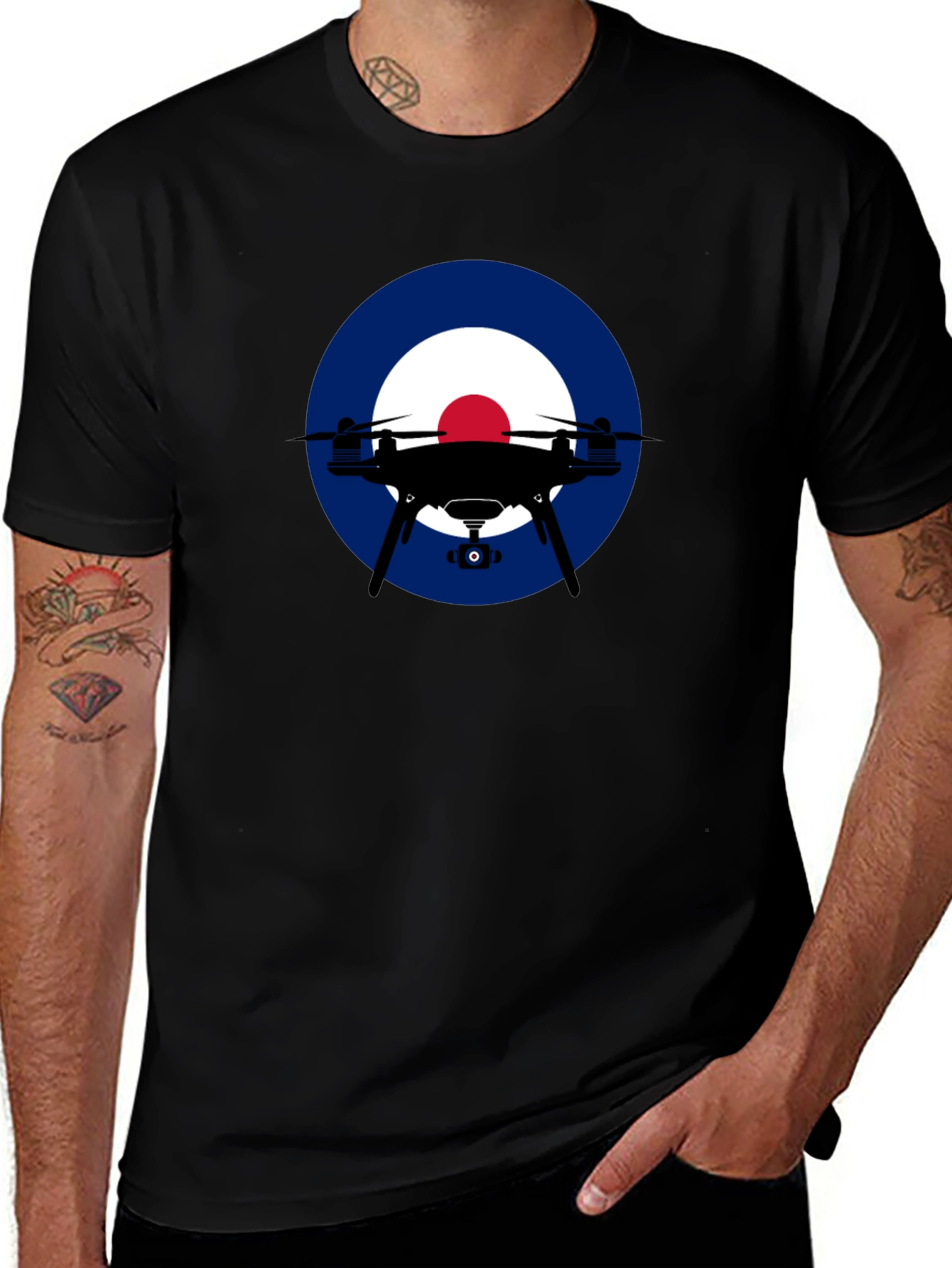 Drone Graphic Tee - Pilot Style