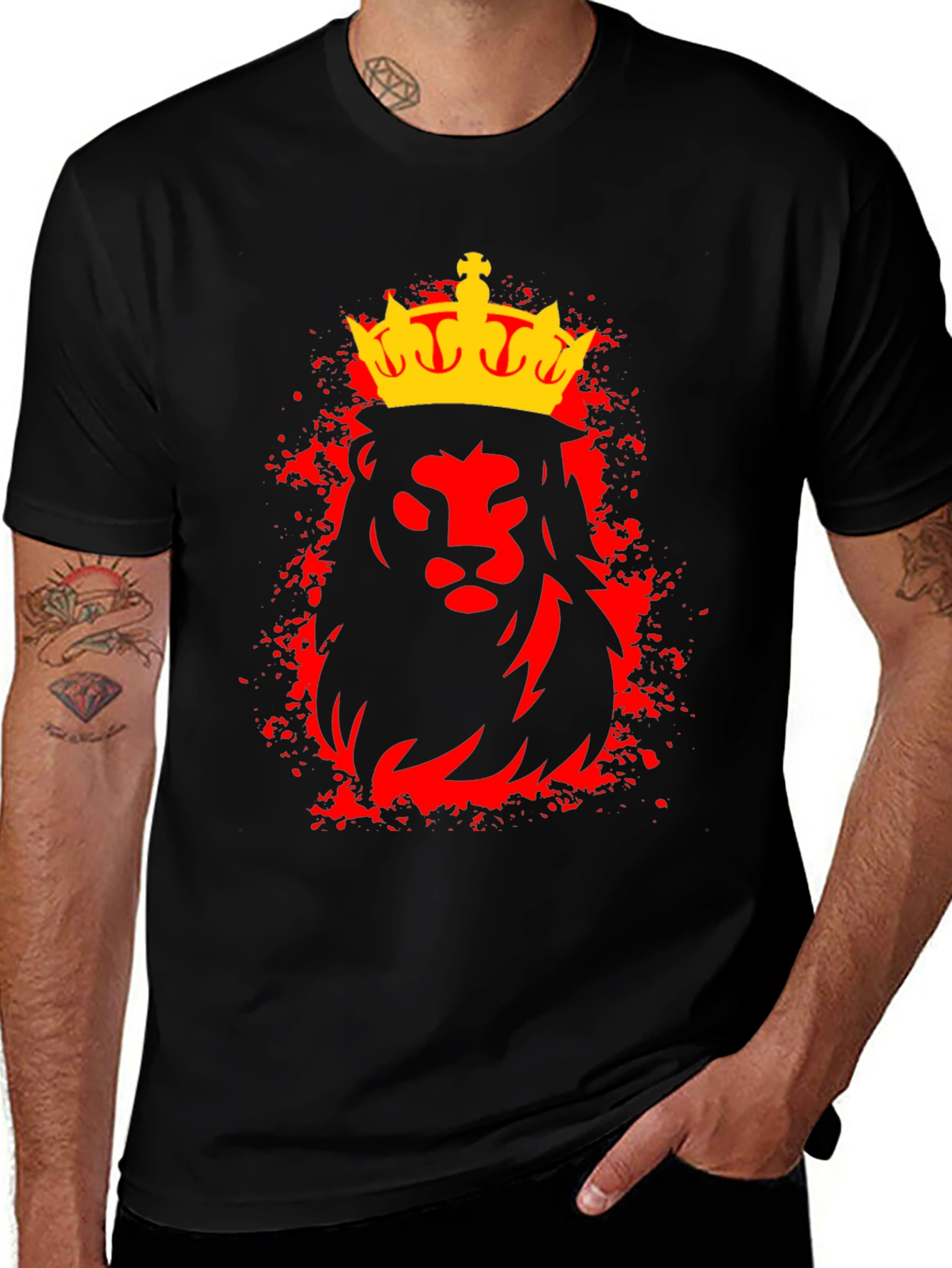 Variant 25 of Royal Lion Graphic Print T-Shirt
