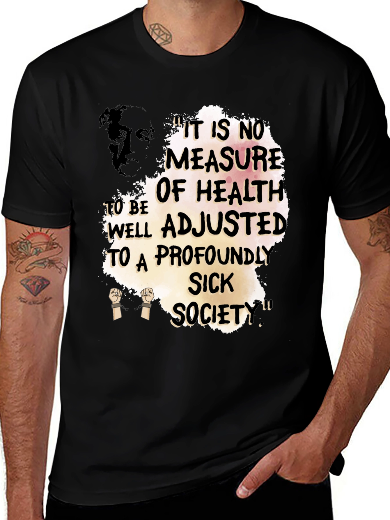 Variant 25 of Sick Society T-Shirt - Statement Tee