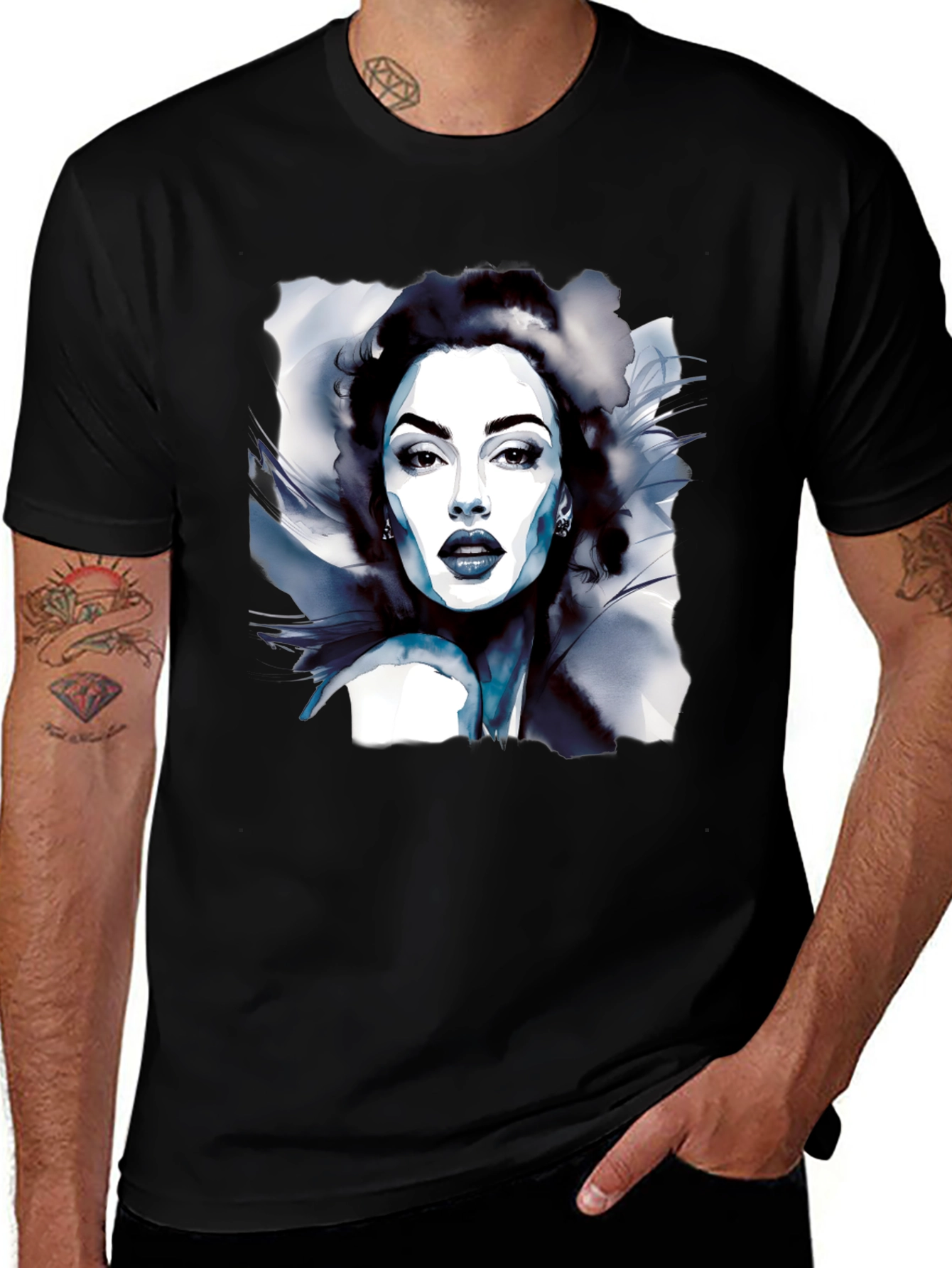Variant 14 of Vintage Portrait Graphic Tee