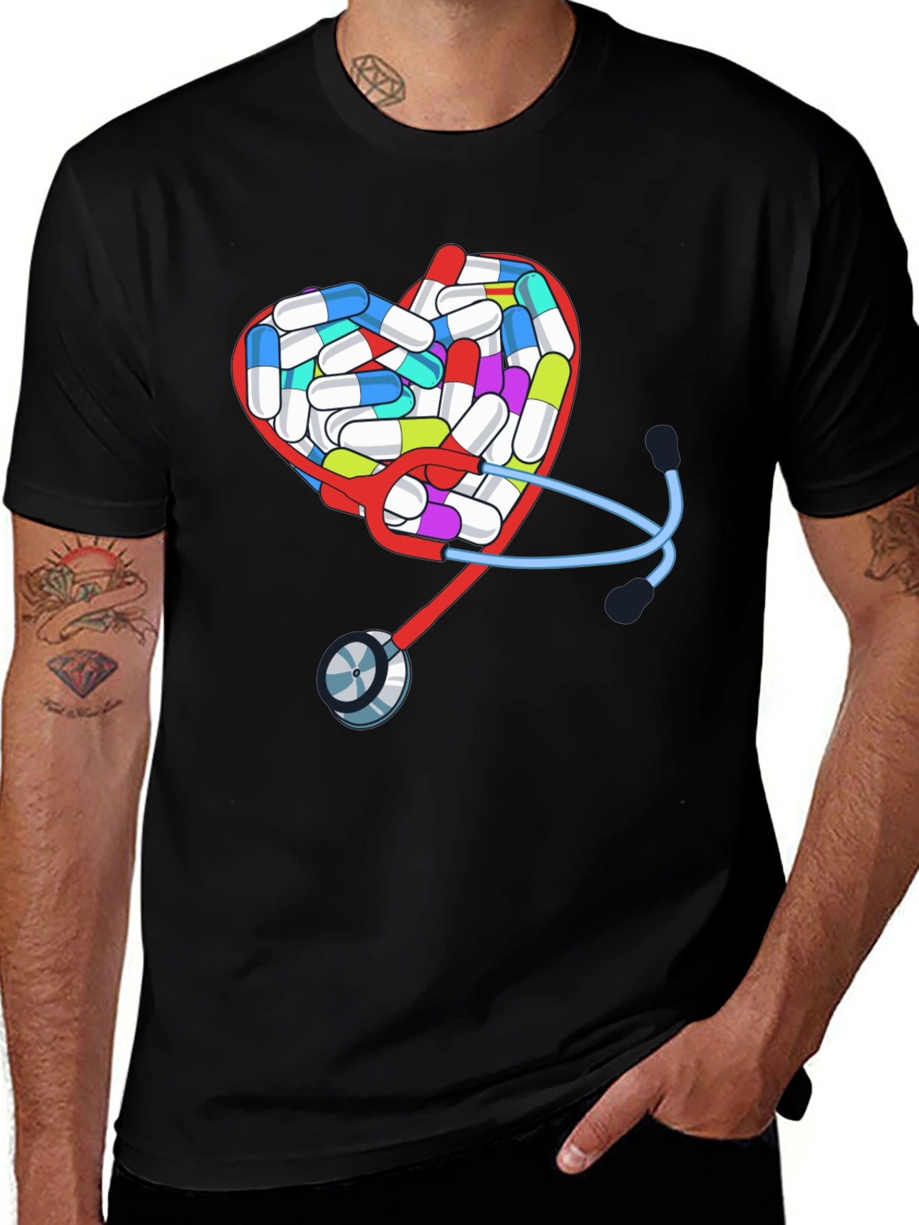 Variant 23 of Heart of Medicine T-Shirt