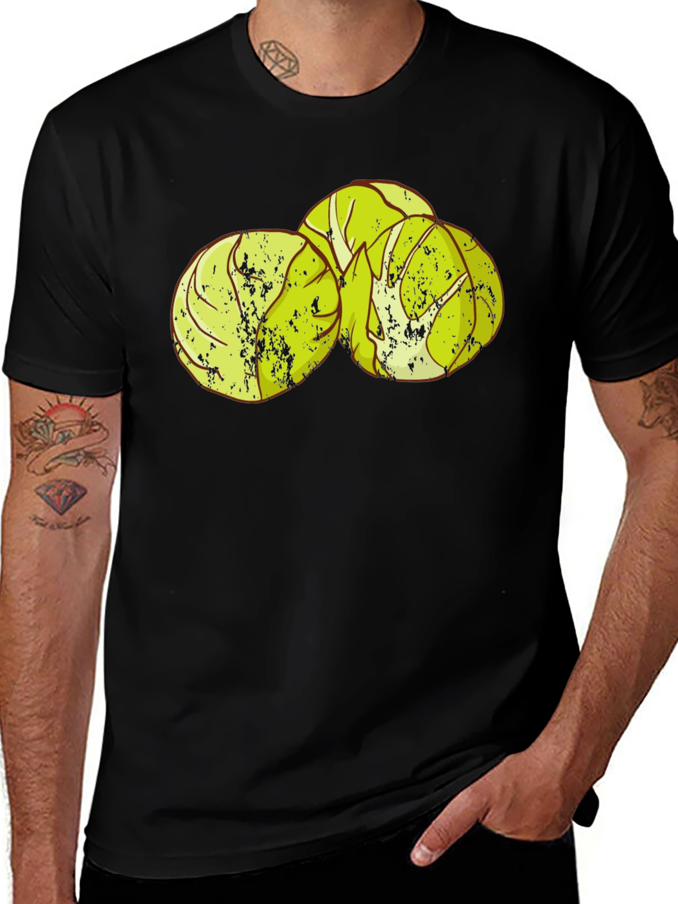 Variant 30 of Brussels Sprouts Graphic T-Shirt