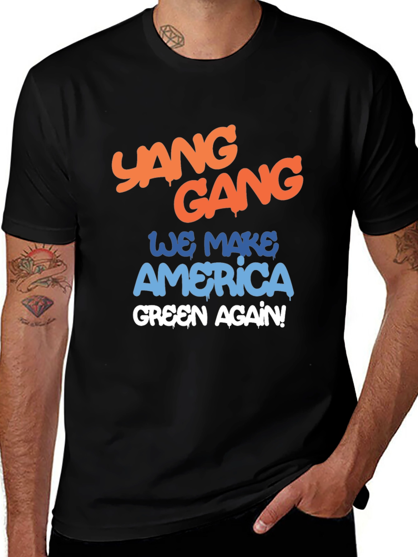 Variant 15 of Yang Gang We Make America Green Again! T-Shirt