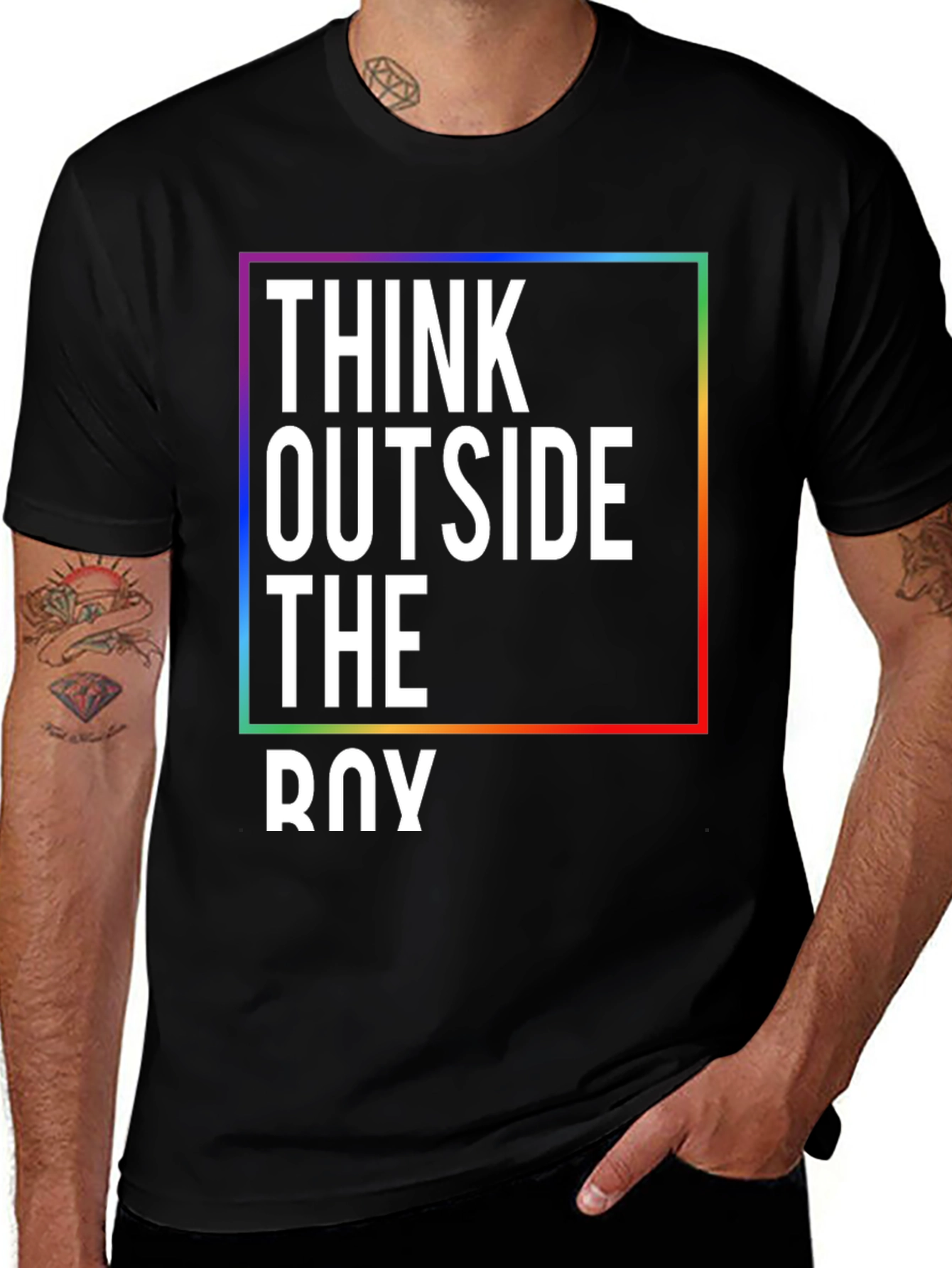 Think Outside the Box - Graphic Tee