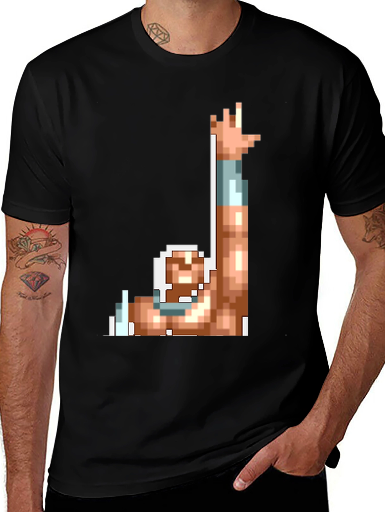 Variant 7 of Pixel Power T-Shirt
