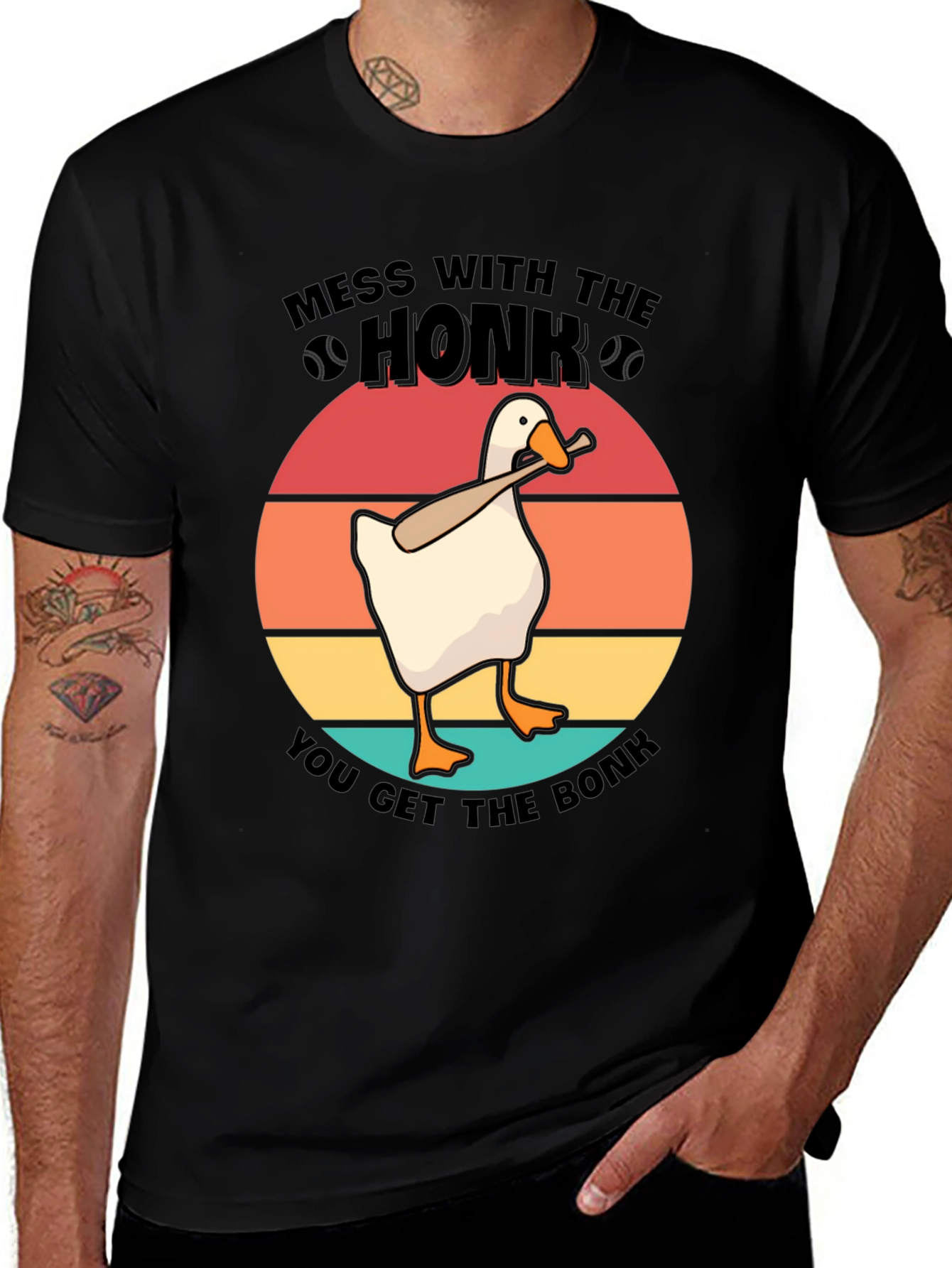 Variant 16 of Mess With The Honk Goose T-Shirt