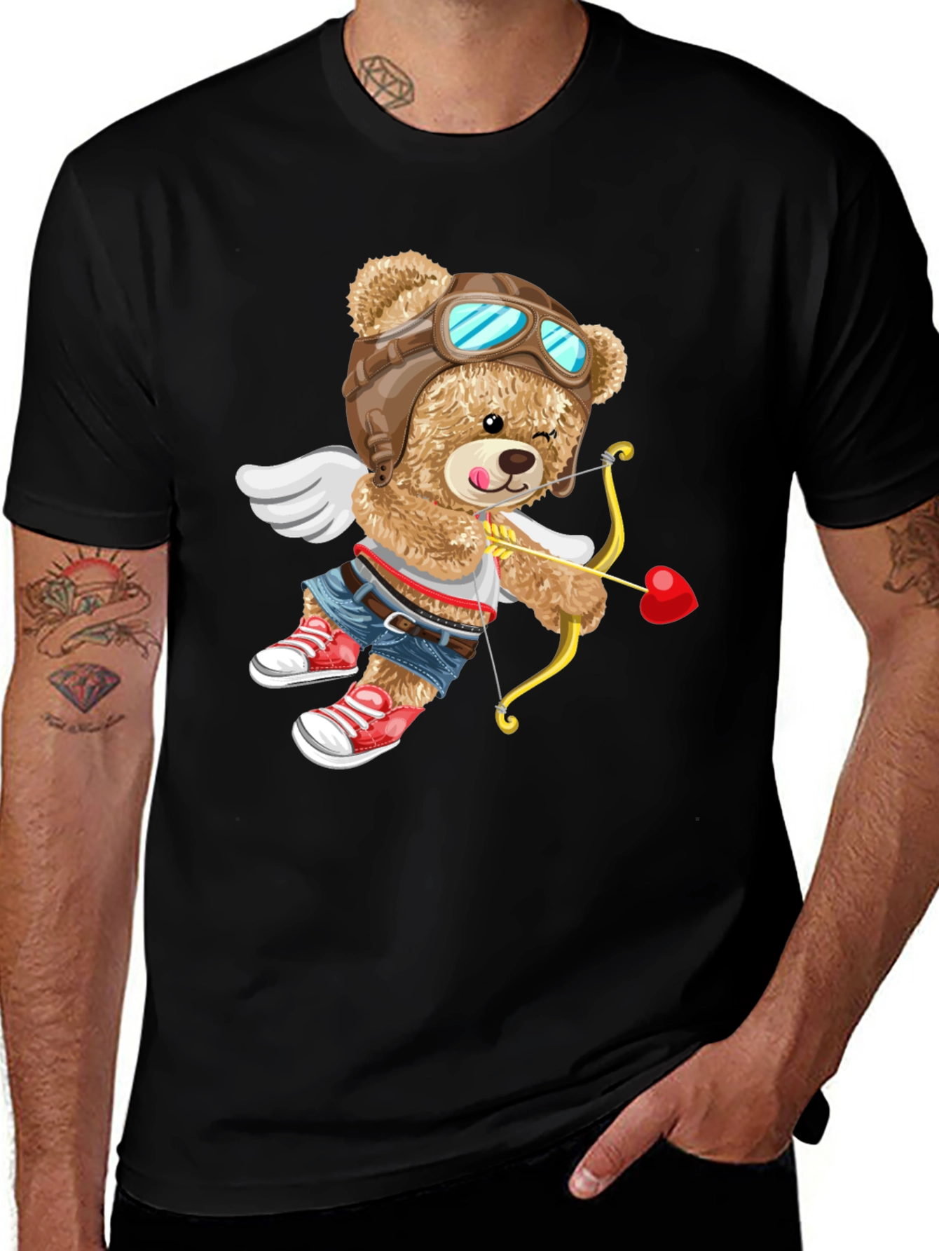 Variant 23 of Cupid Bear T-Shirt
