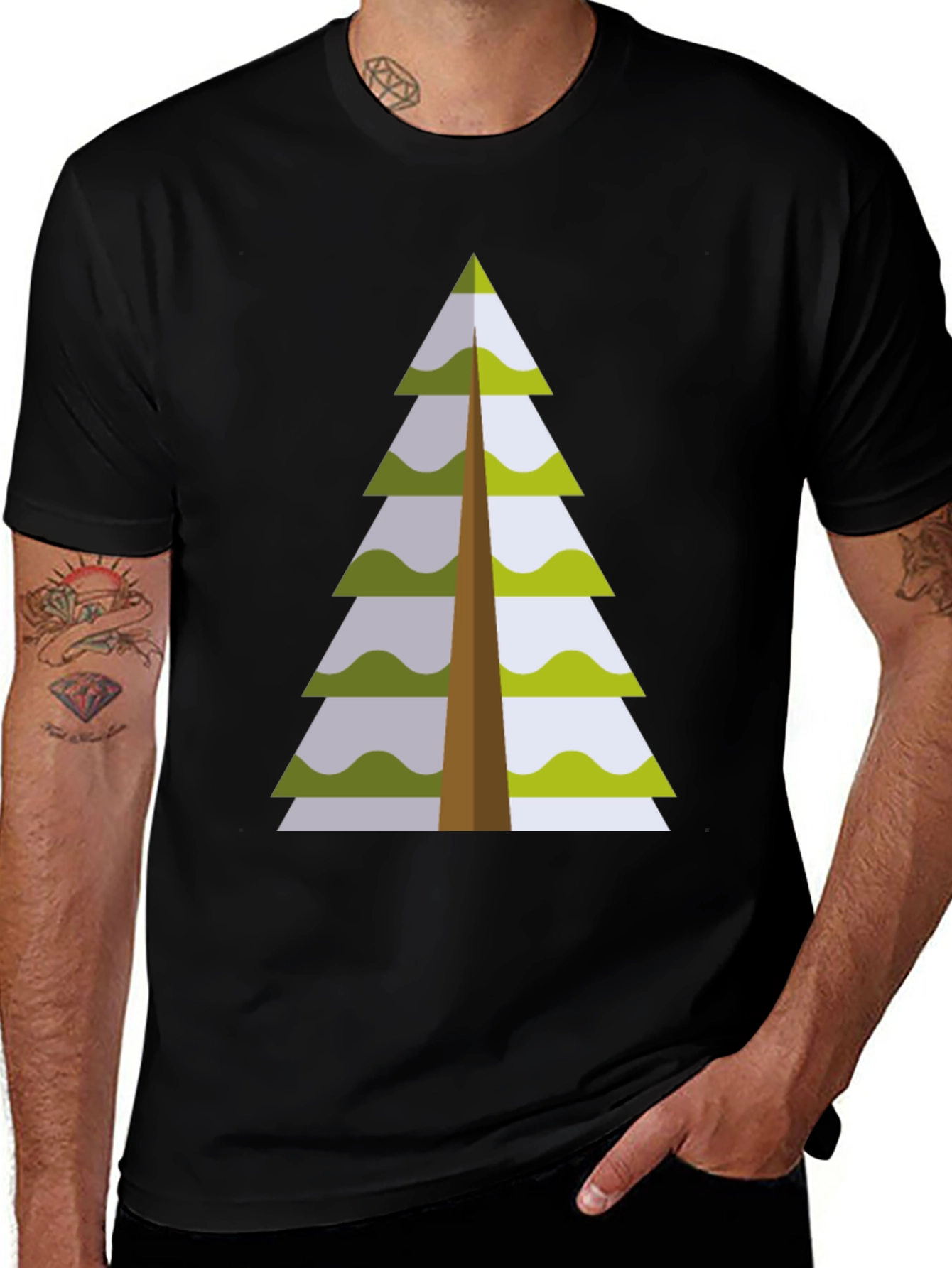 Variant 22 of Festive Tree Graphic Tee