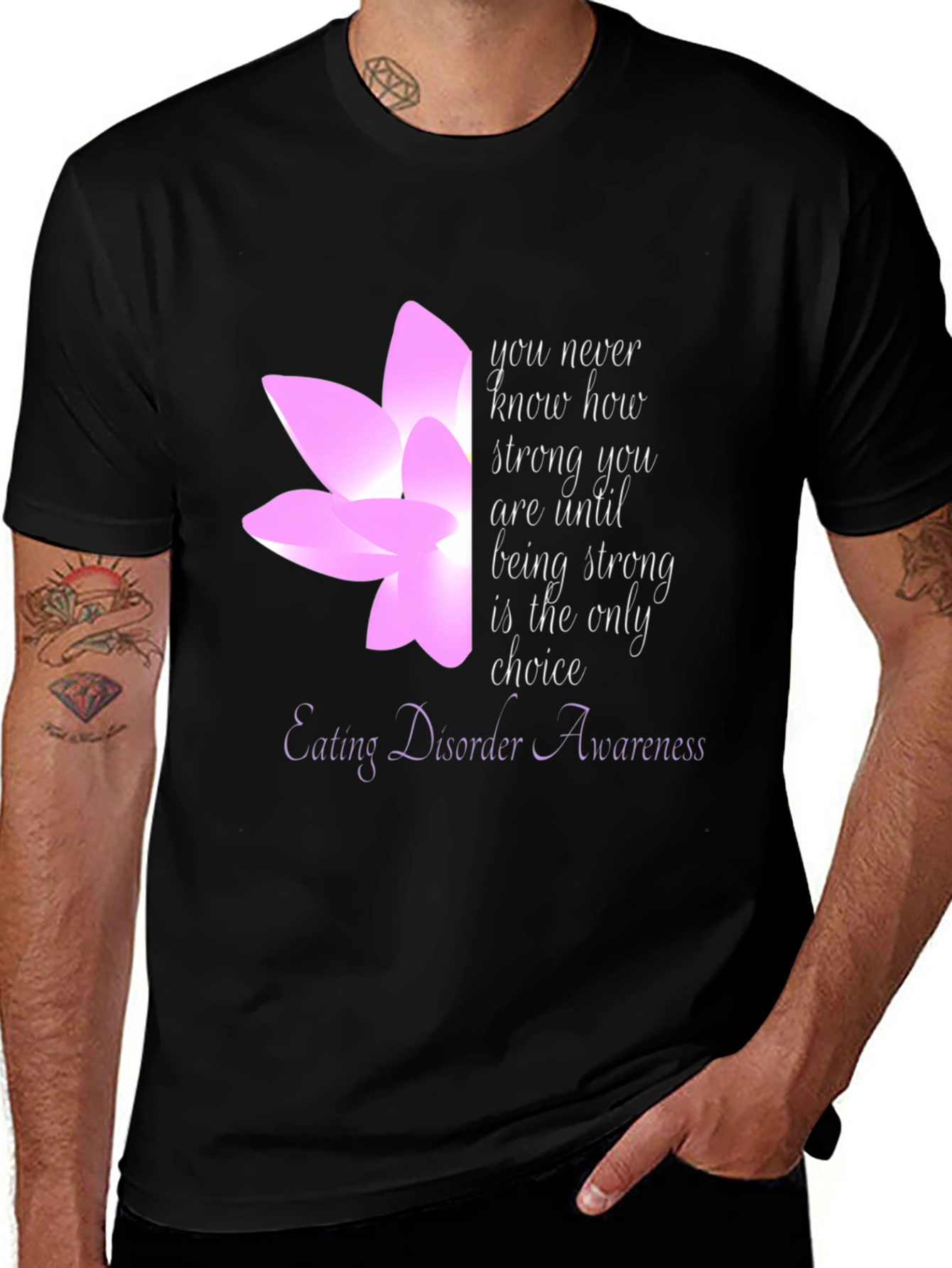 Variant 27 of Eating Disorder Awareness T-Shirt