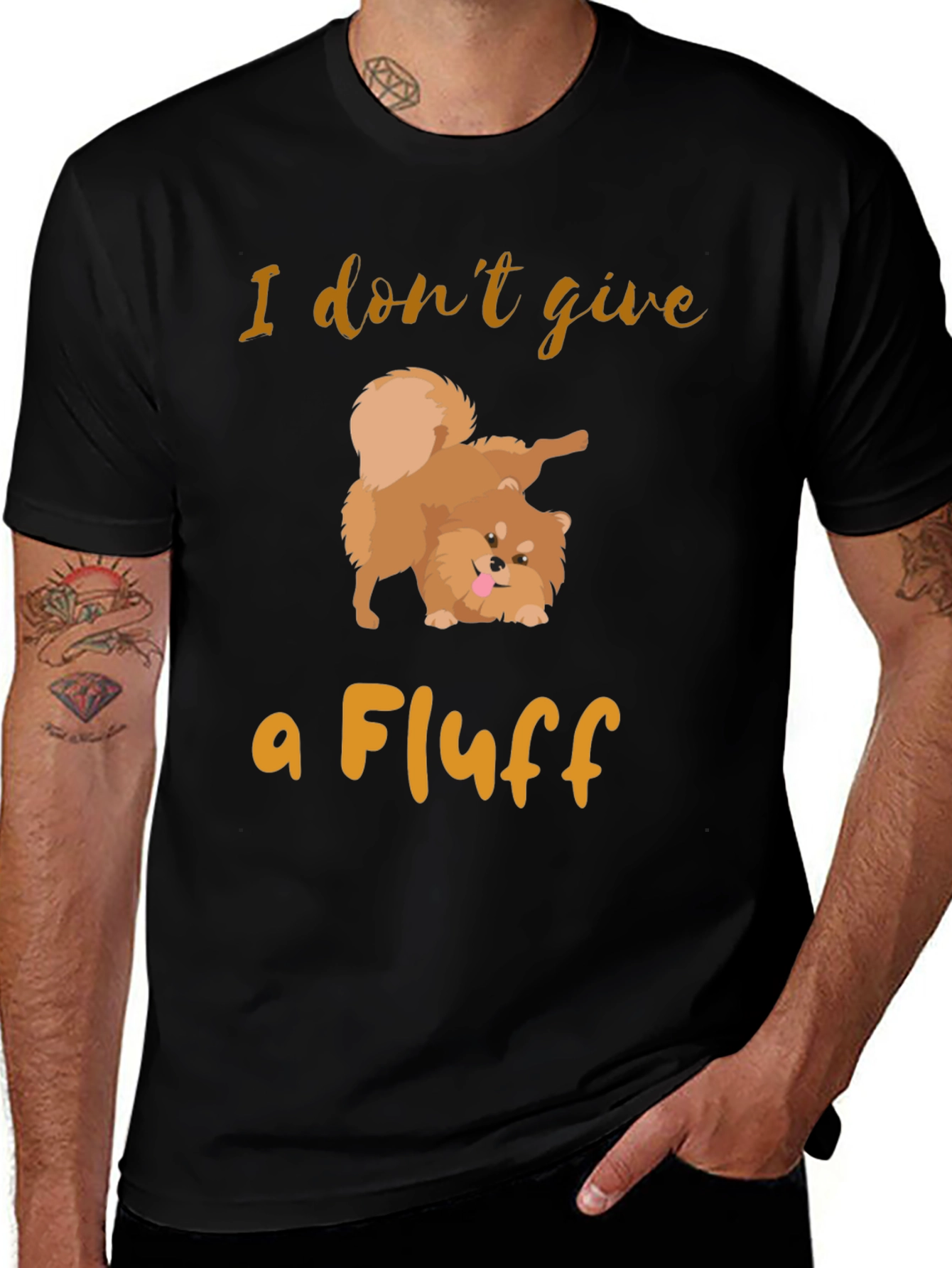 Variant 10 of I Don't Give A Fluff T-Shirt