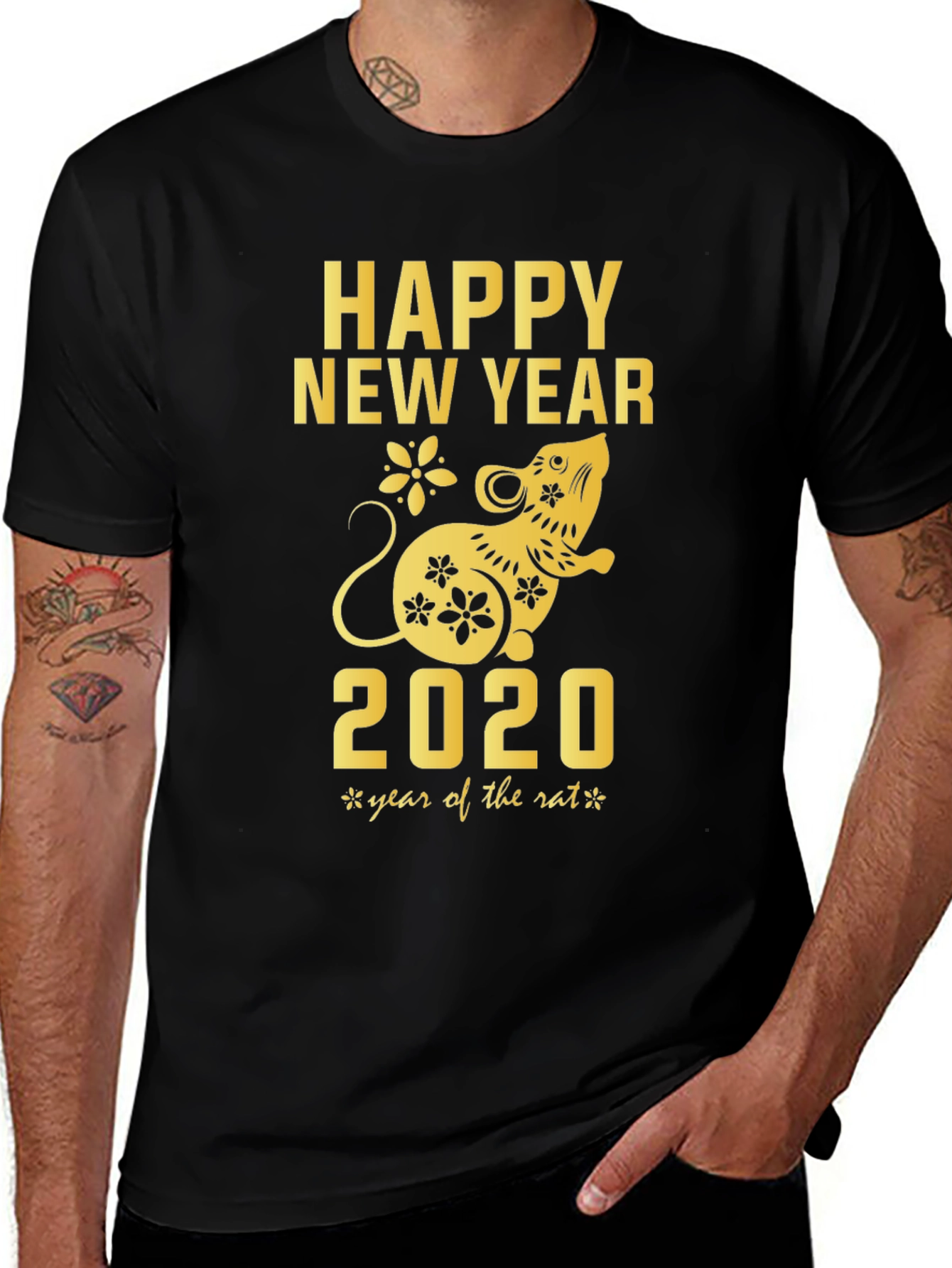 Happy New Year 2020 Year of the Rat T-Shirt