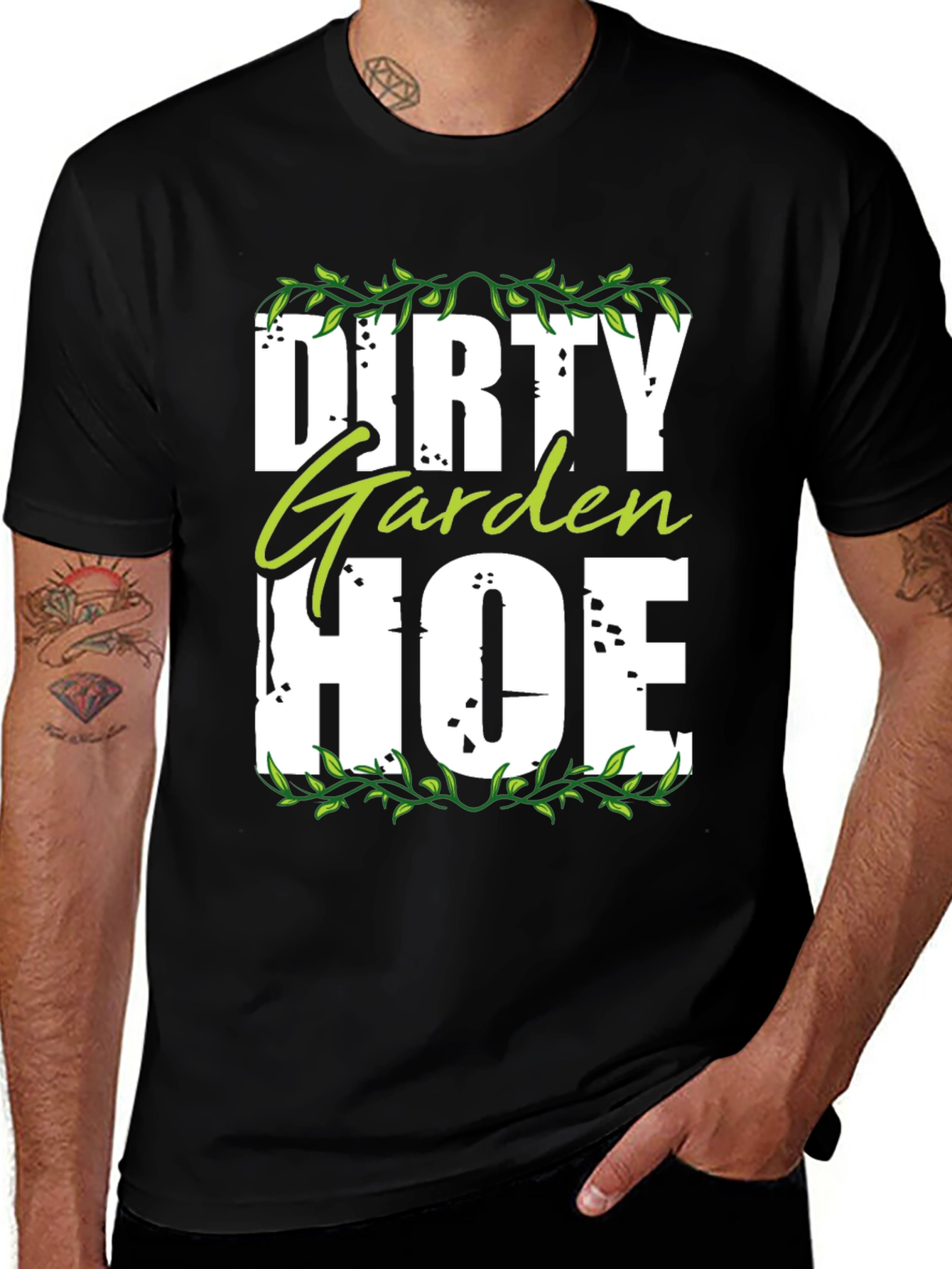 Variant 23 of Dirty Garden Hoe T-Shirt - Funny Gardening Tee