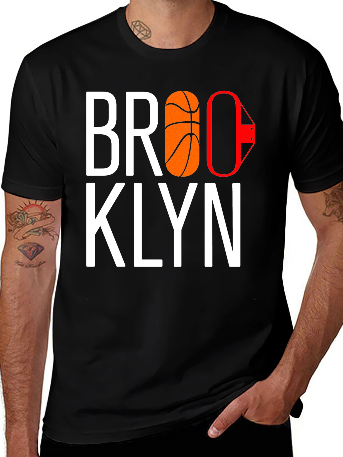 Variant 17 of Brooklyn Basketball Graphic T-Shirt