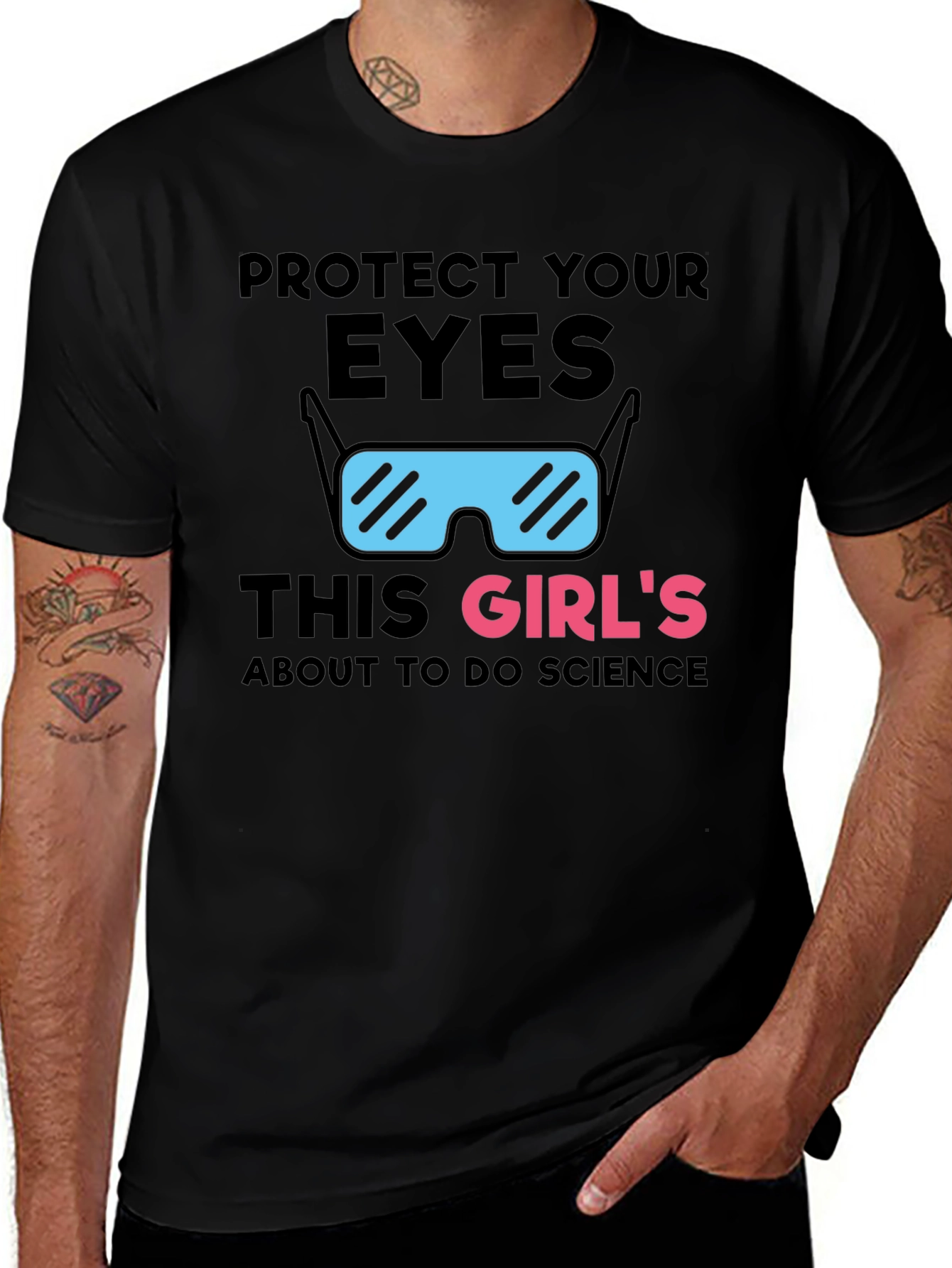Protect Your Eyes Science T-Shirt