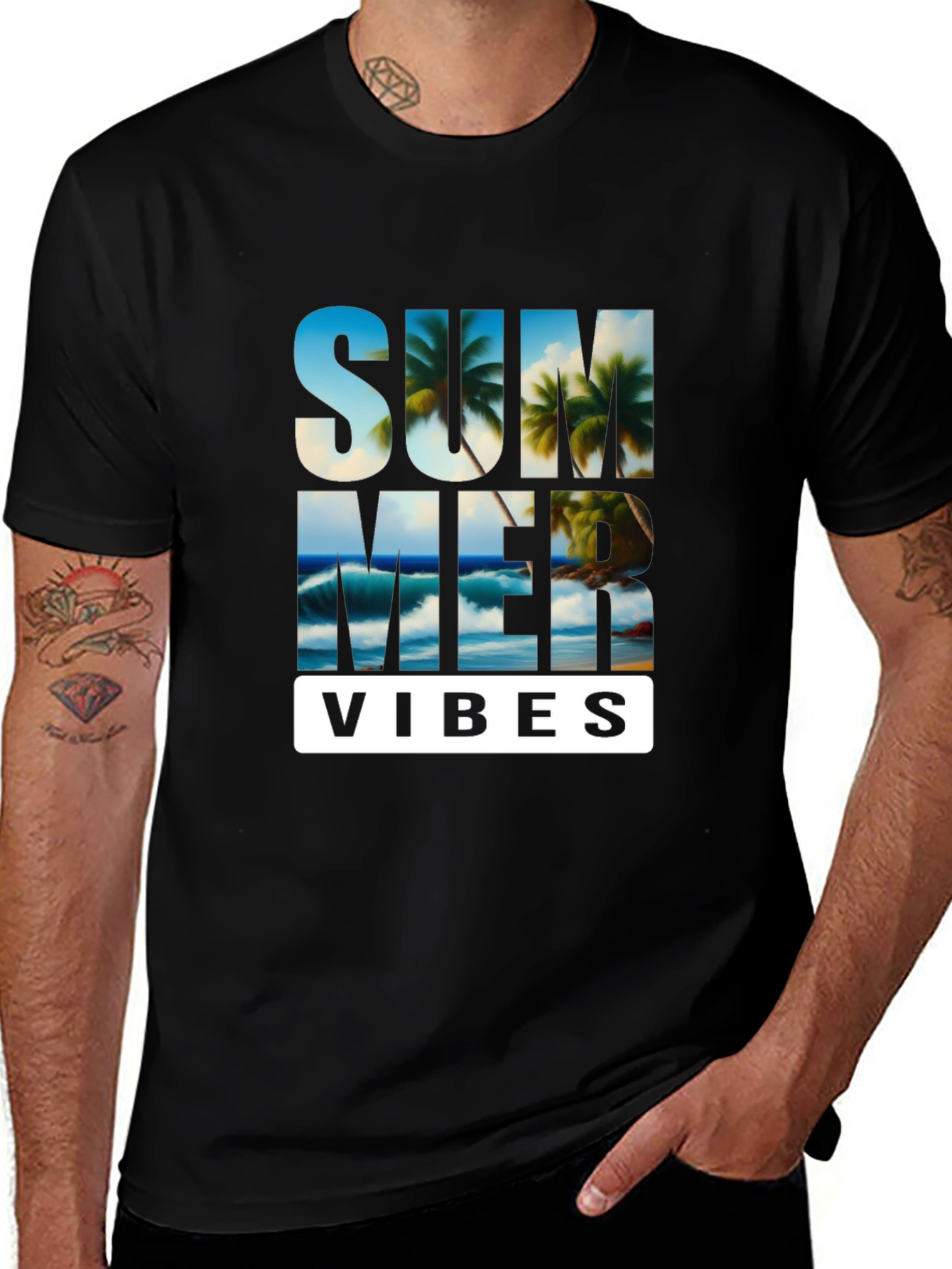 Variant 19 of Summer Vibes T-Shirt