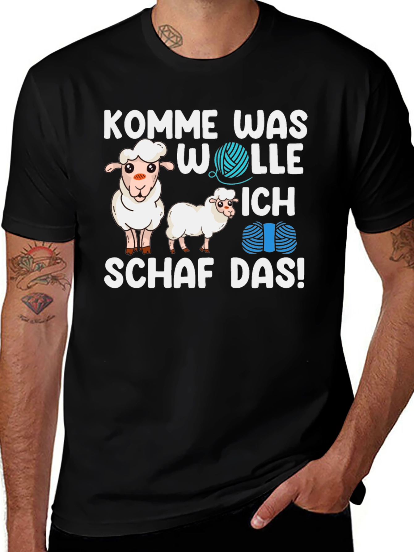 Komm Was Wolle Ich Schaf Das! T-Shirt