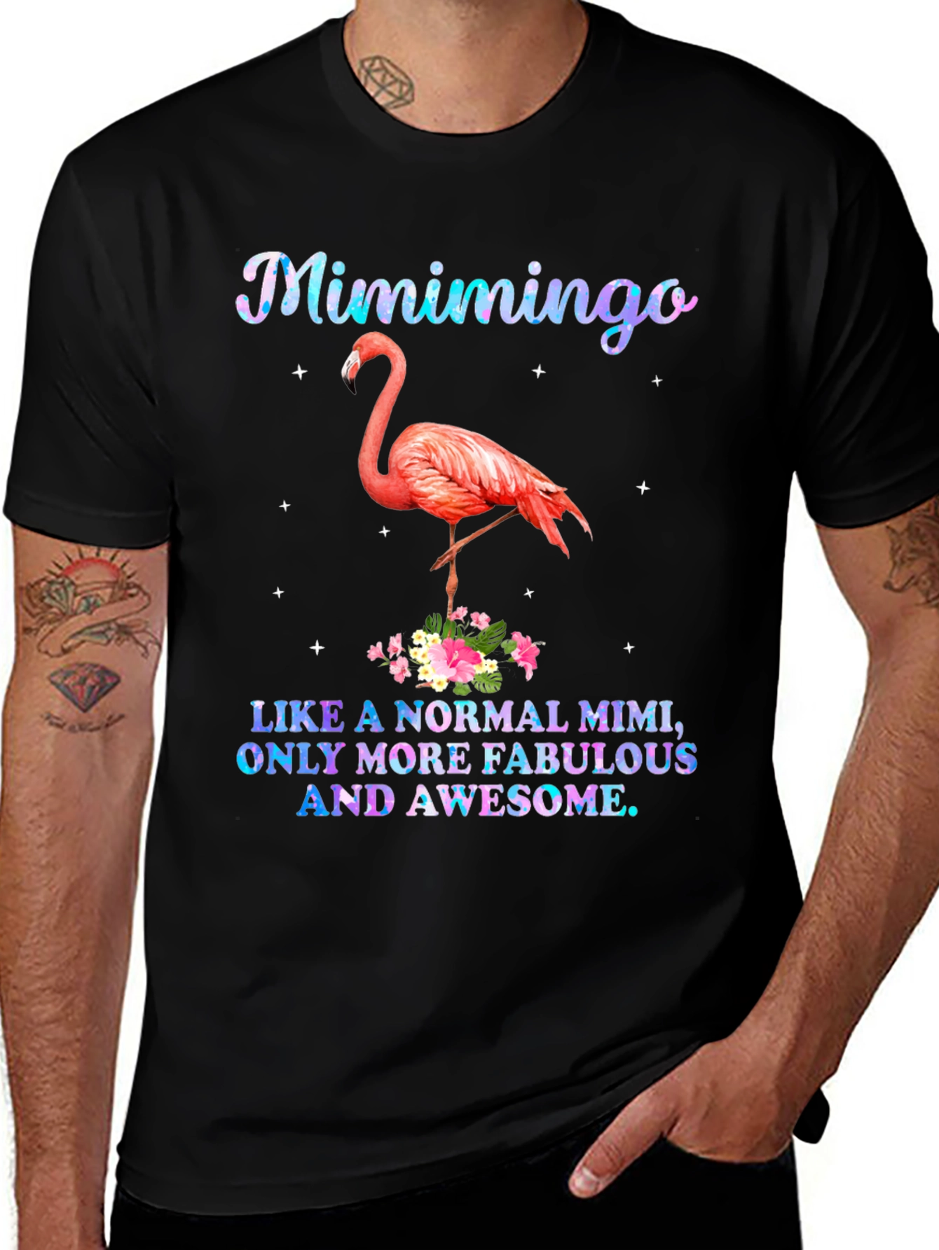 Variant 26 of Mimimingo Mimi Fabulous Flamingo Graphic Tee