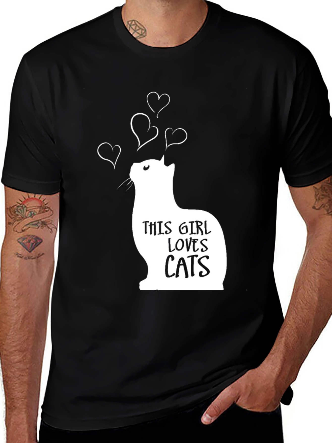 This Girl Loves Cats T-Shirt