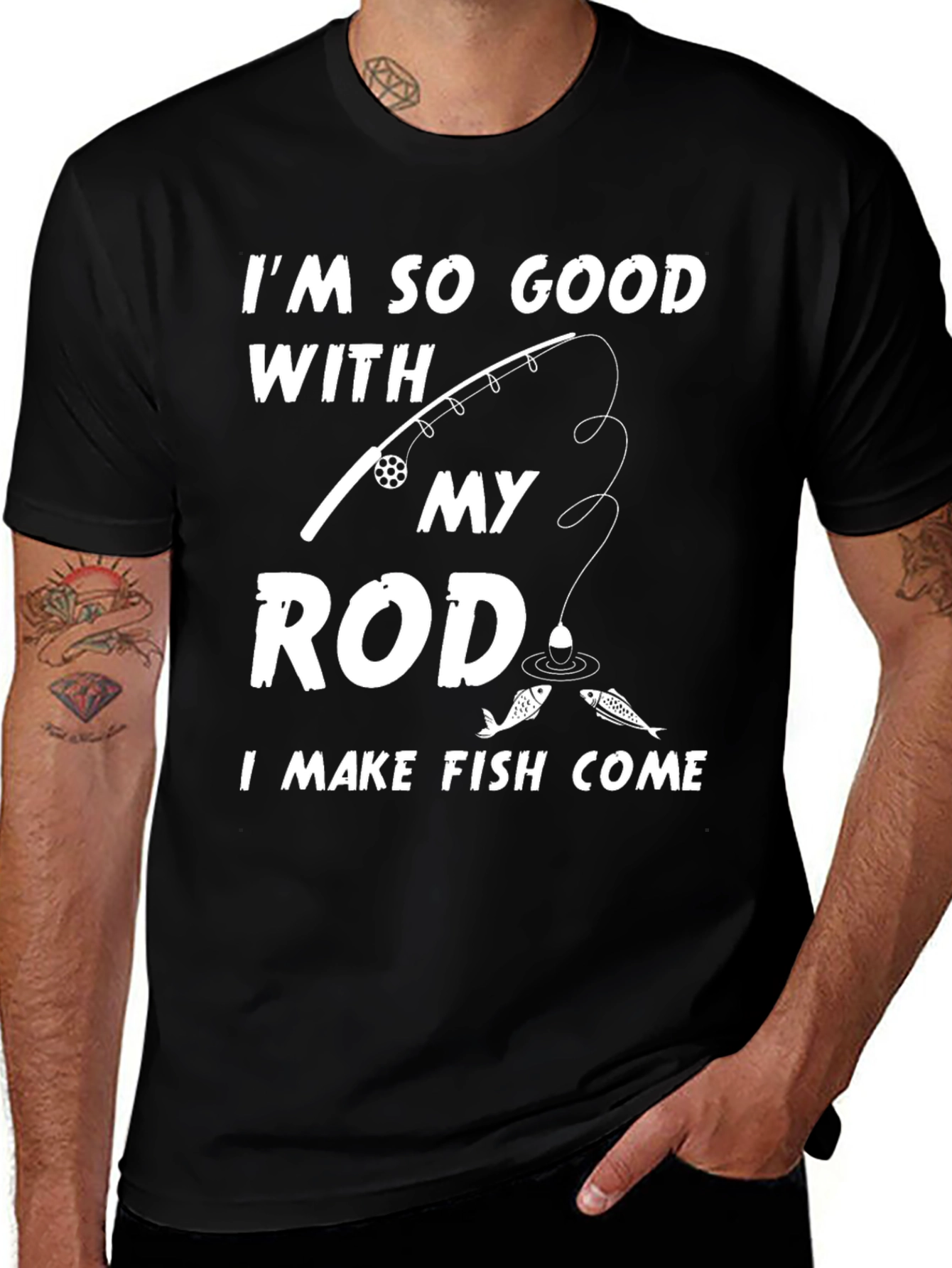 I'm So Good With My Rod Funny Fishing T-Shirt