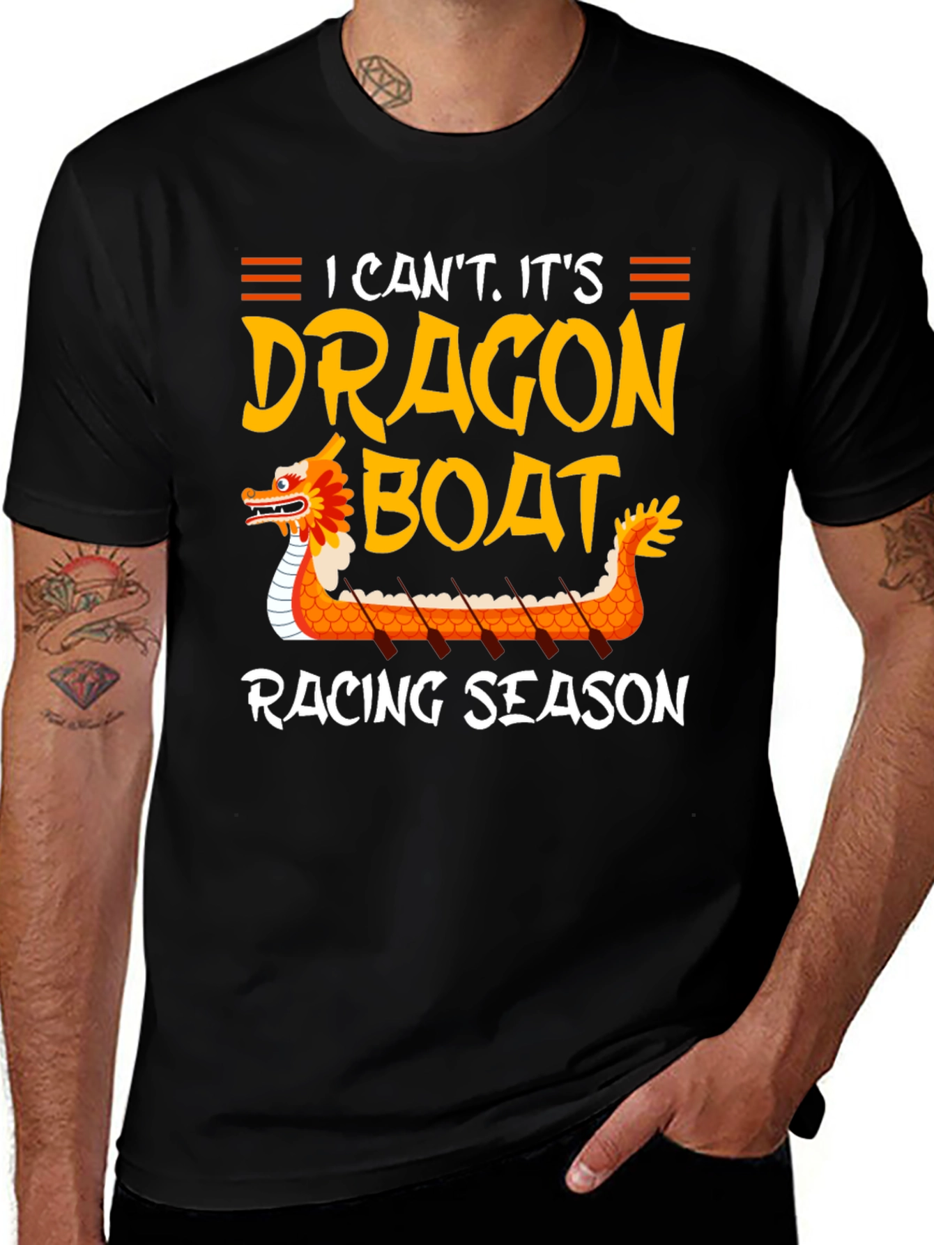Dragon Boat Racing Season Graphic Tee