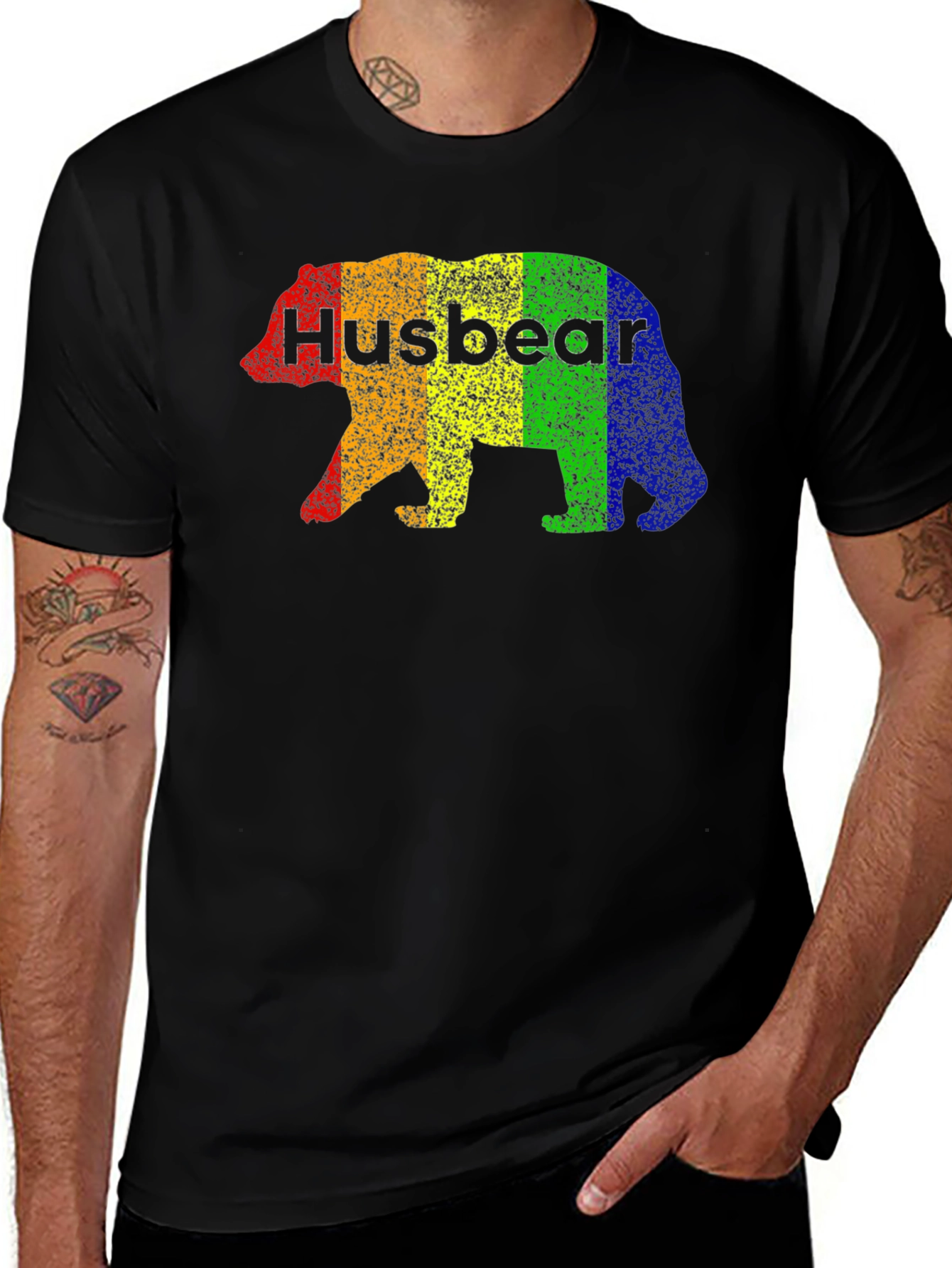 Variant 25 of Husbear Pride T-Shirt