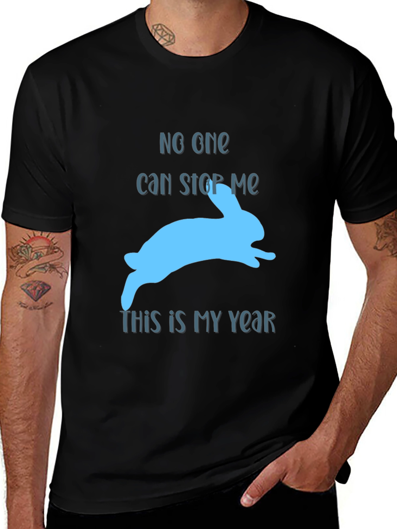 Variant 5 of No One Can Stop Me Rabbit Tee