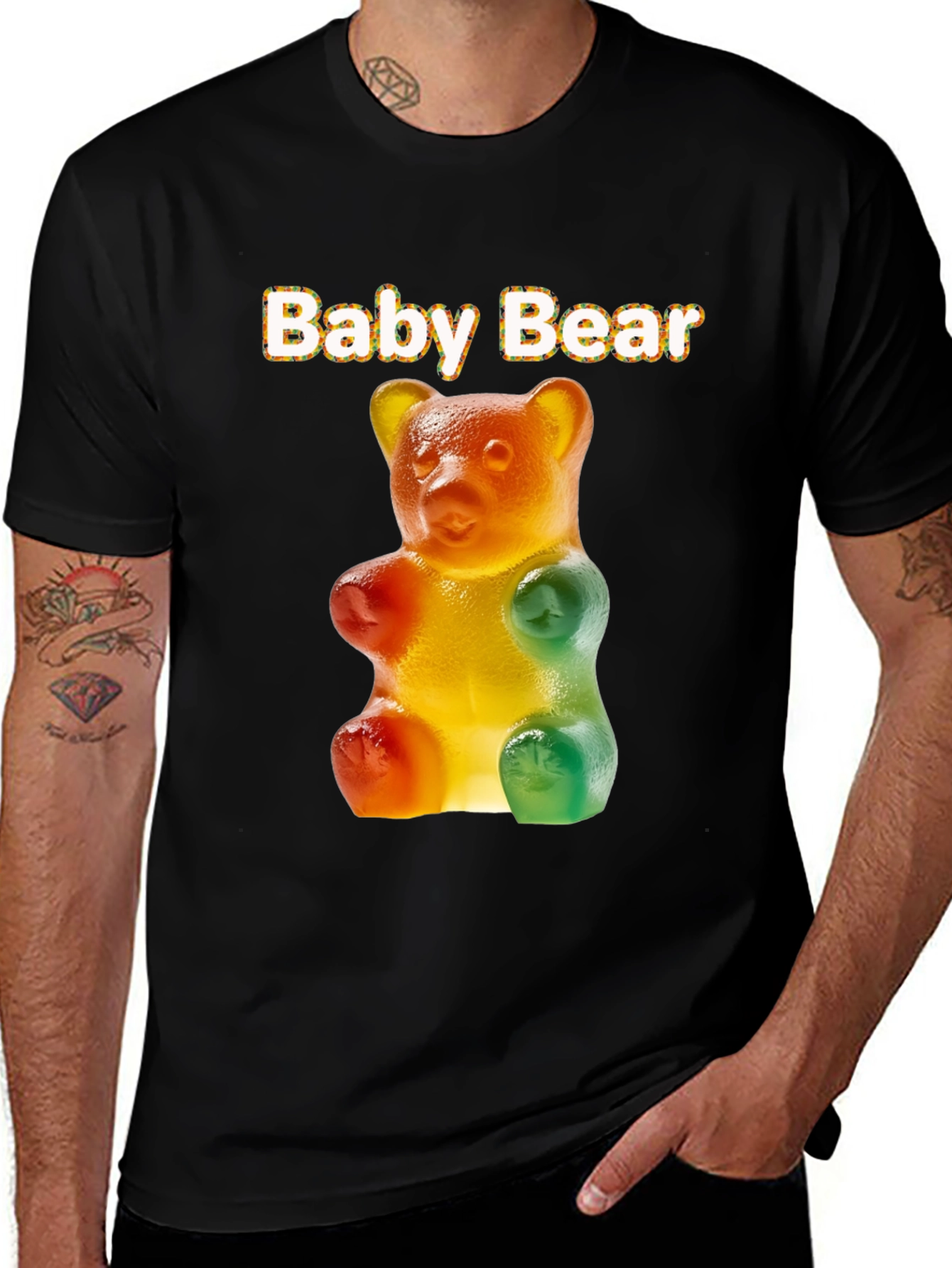 Variant 17 of Baby Bear Gummy Graphic T-Shirt