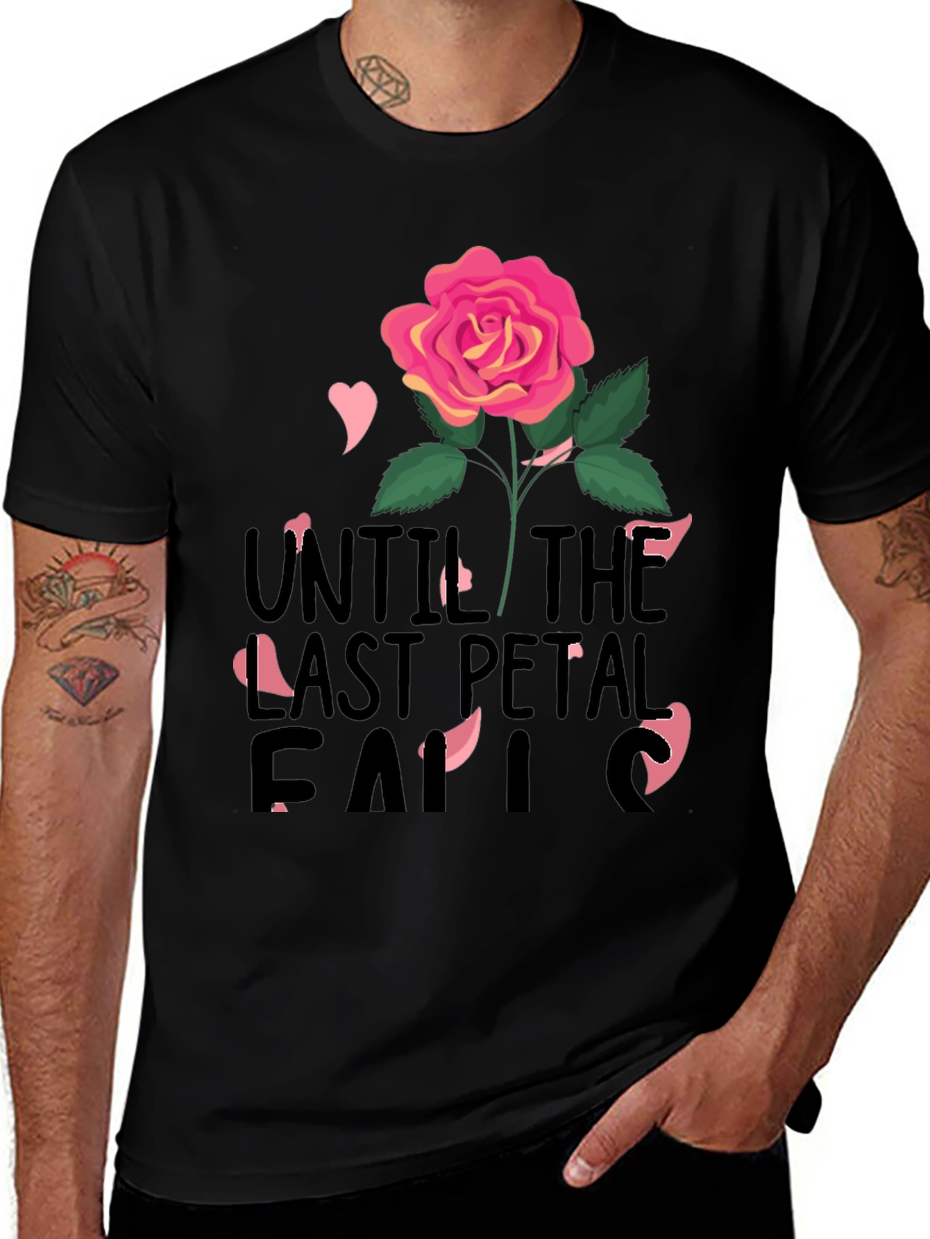 Variant 17 of Until The Last Petal Falls Graphic Tee