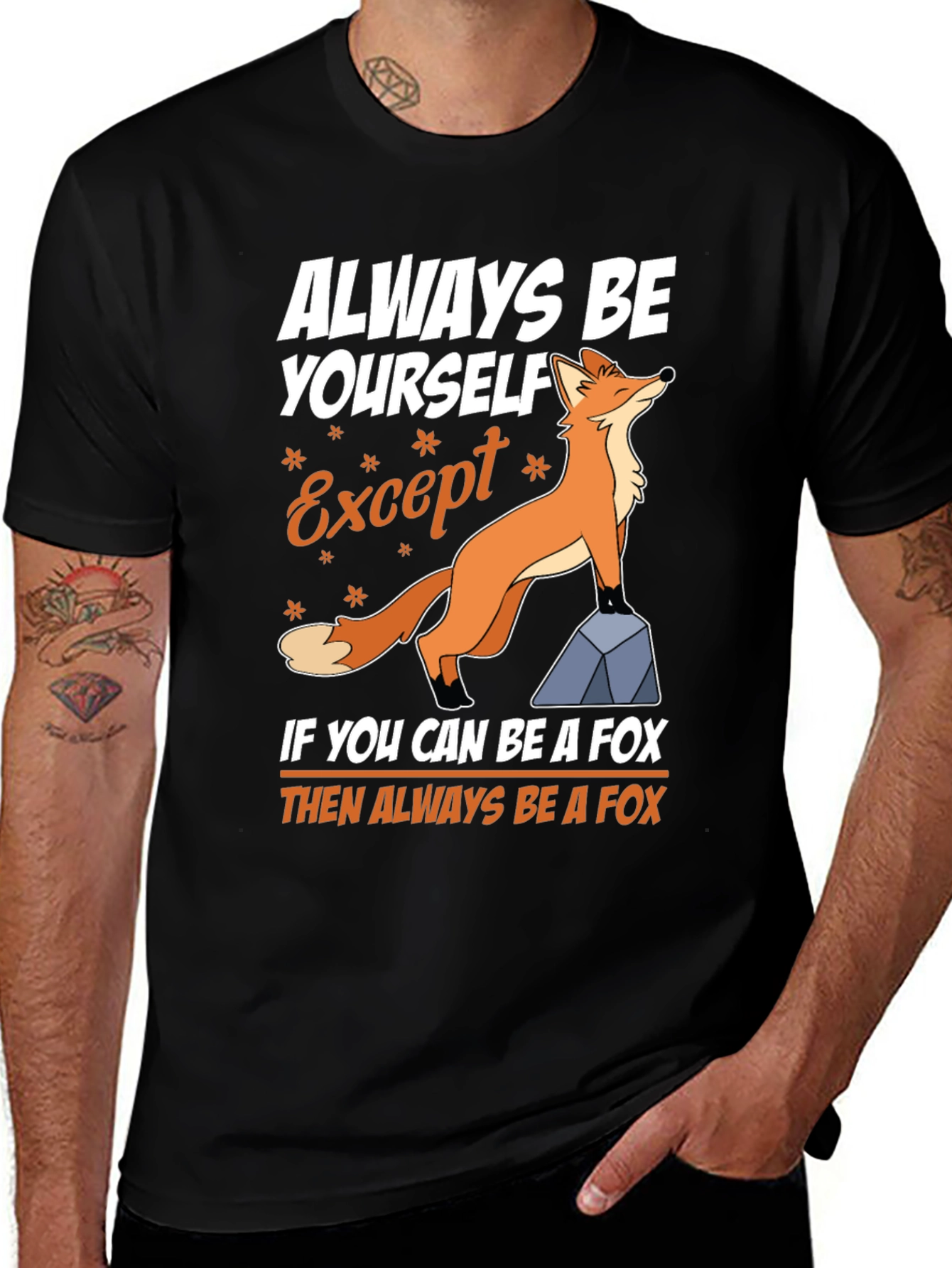 Variant 16 of Always Be a Fox Graphic Tee
