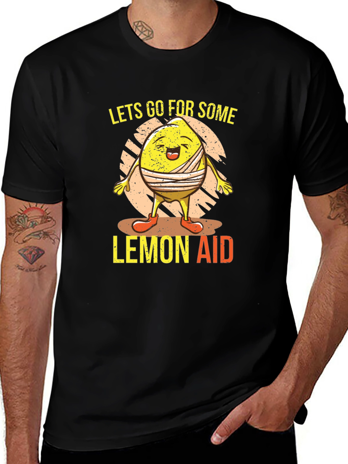 Variant 15 of Lets Go For Some Lemon Aid T-Shirt