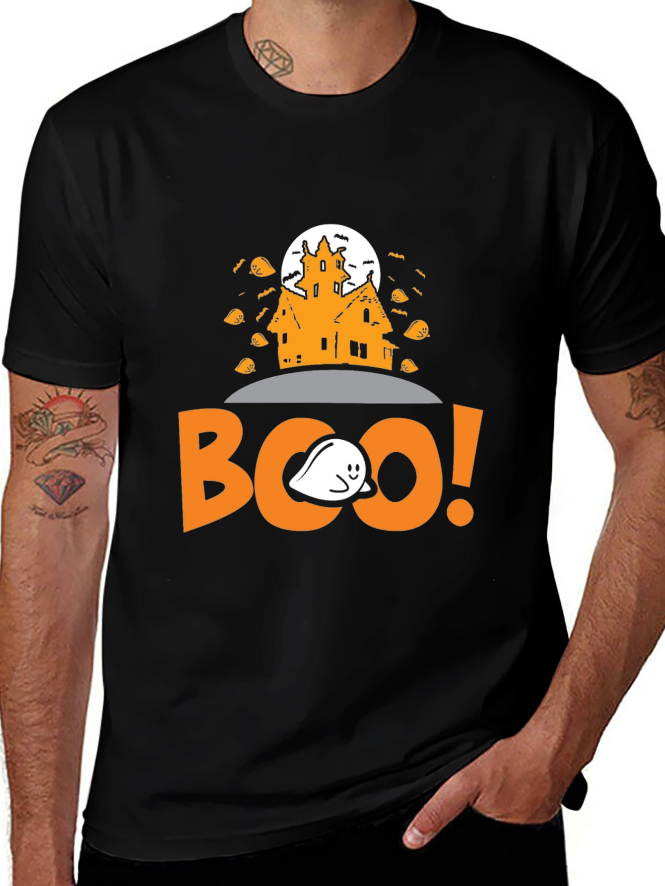 Variant 20 of Halloween Boo Ghost T-Shirt