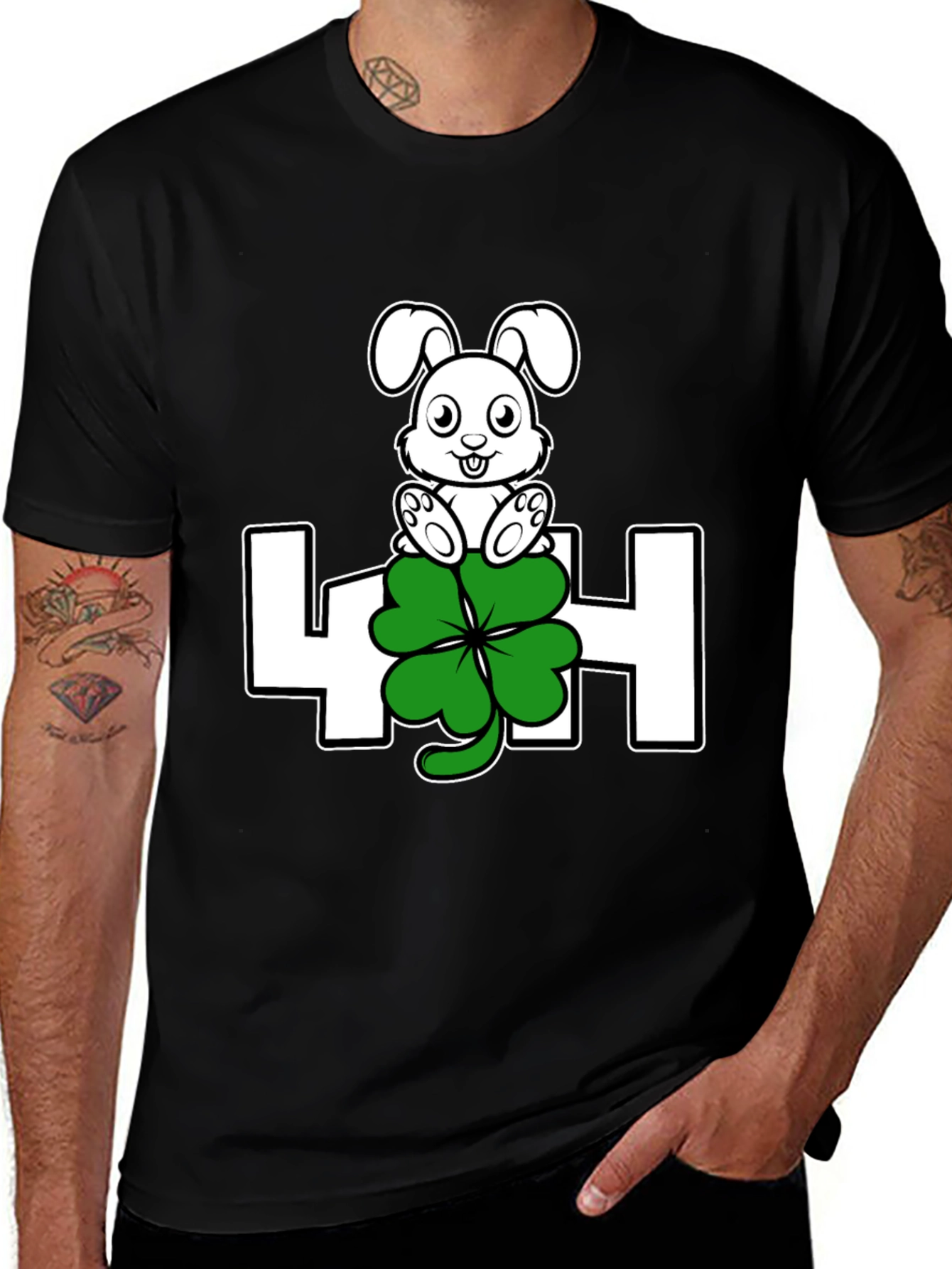 Lucky Rabbit 4H St. Patrick's Day T-Shirt