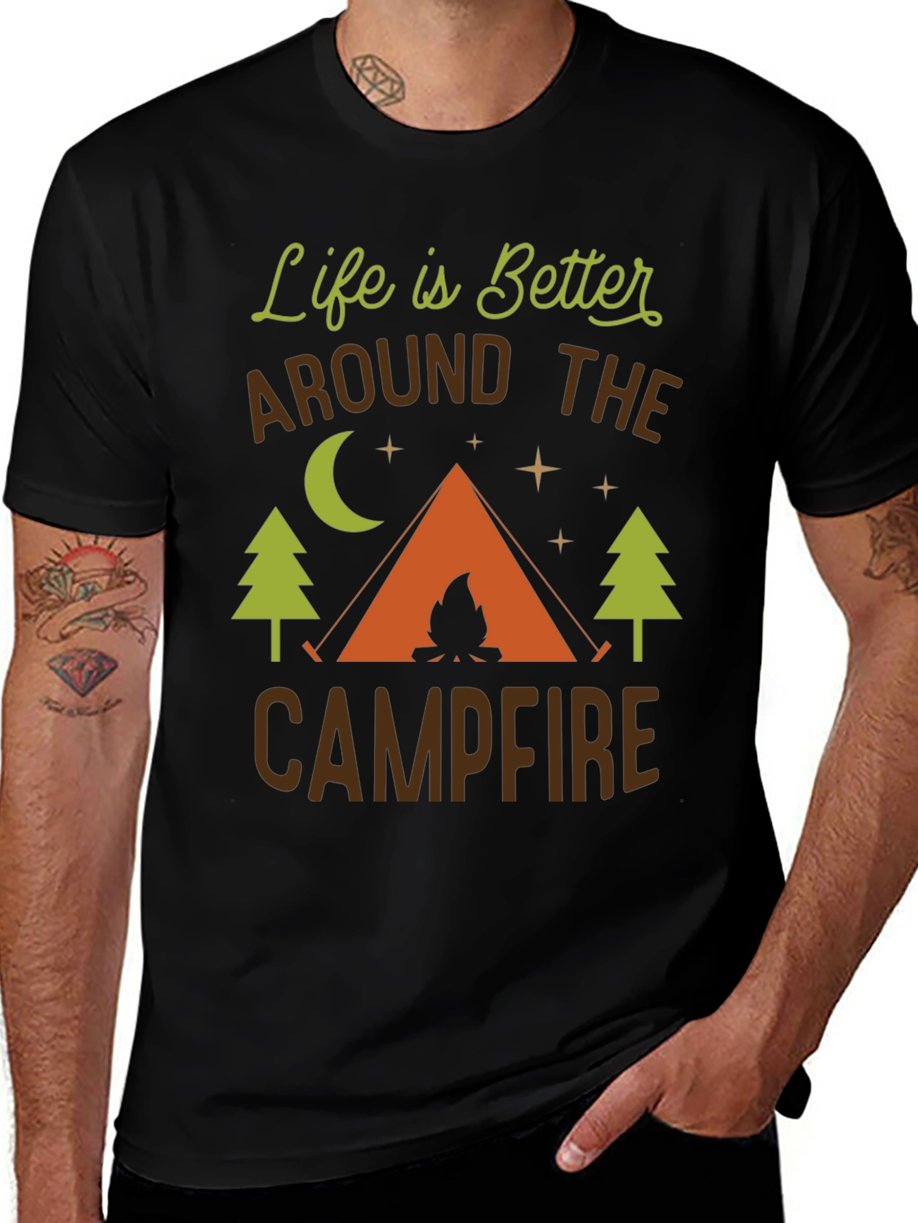 Variant 20 of Life is Better Around the Campfire Tee