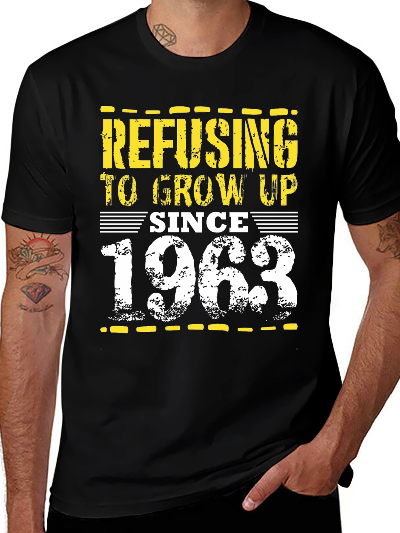 Variant 14 of Refusing to Grow Up Since 1963 T-Shirt